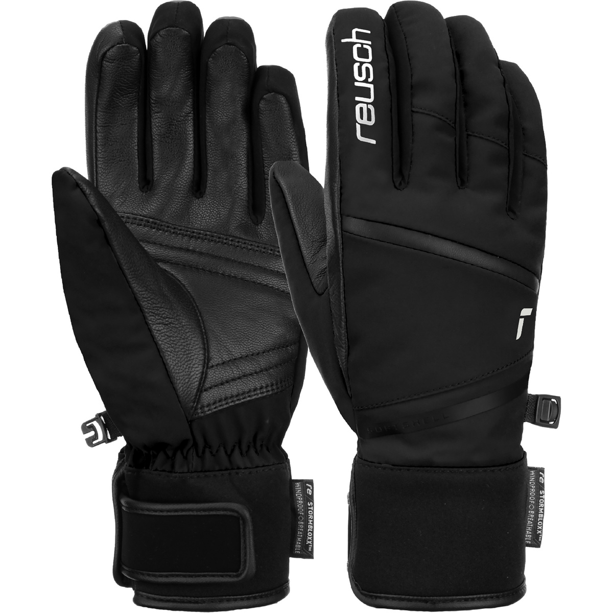 Reusch Damen Tessa Stormbloxx Handschuhe (Größe 7, schwarz)