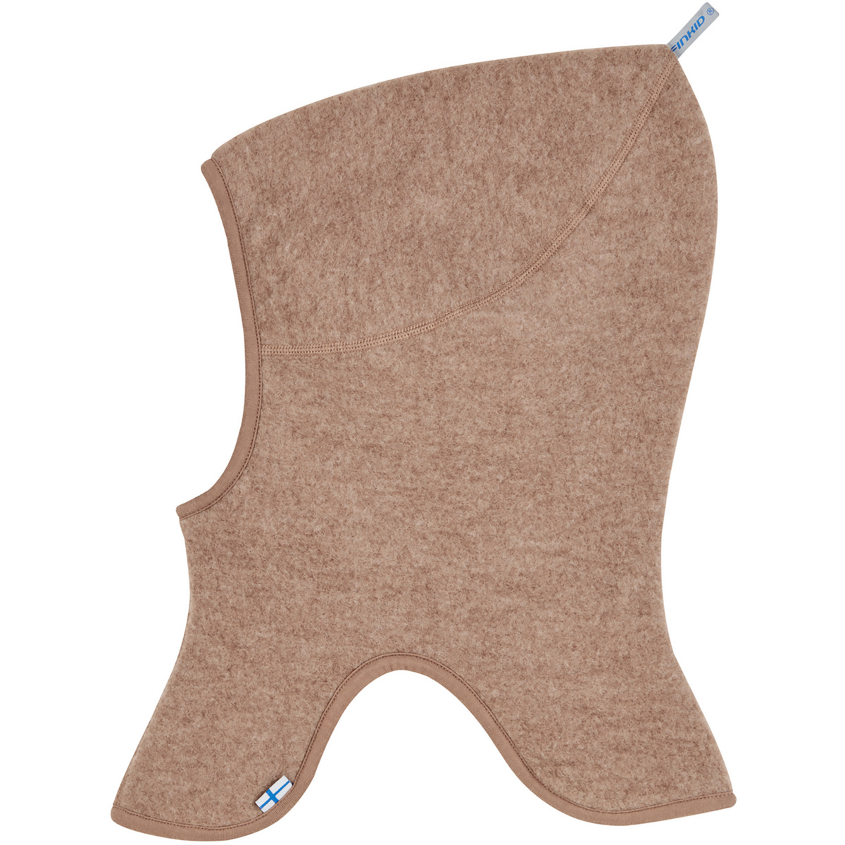 Finkid Kinder Luola Wool Mütze (Größe 48 , braun)
