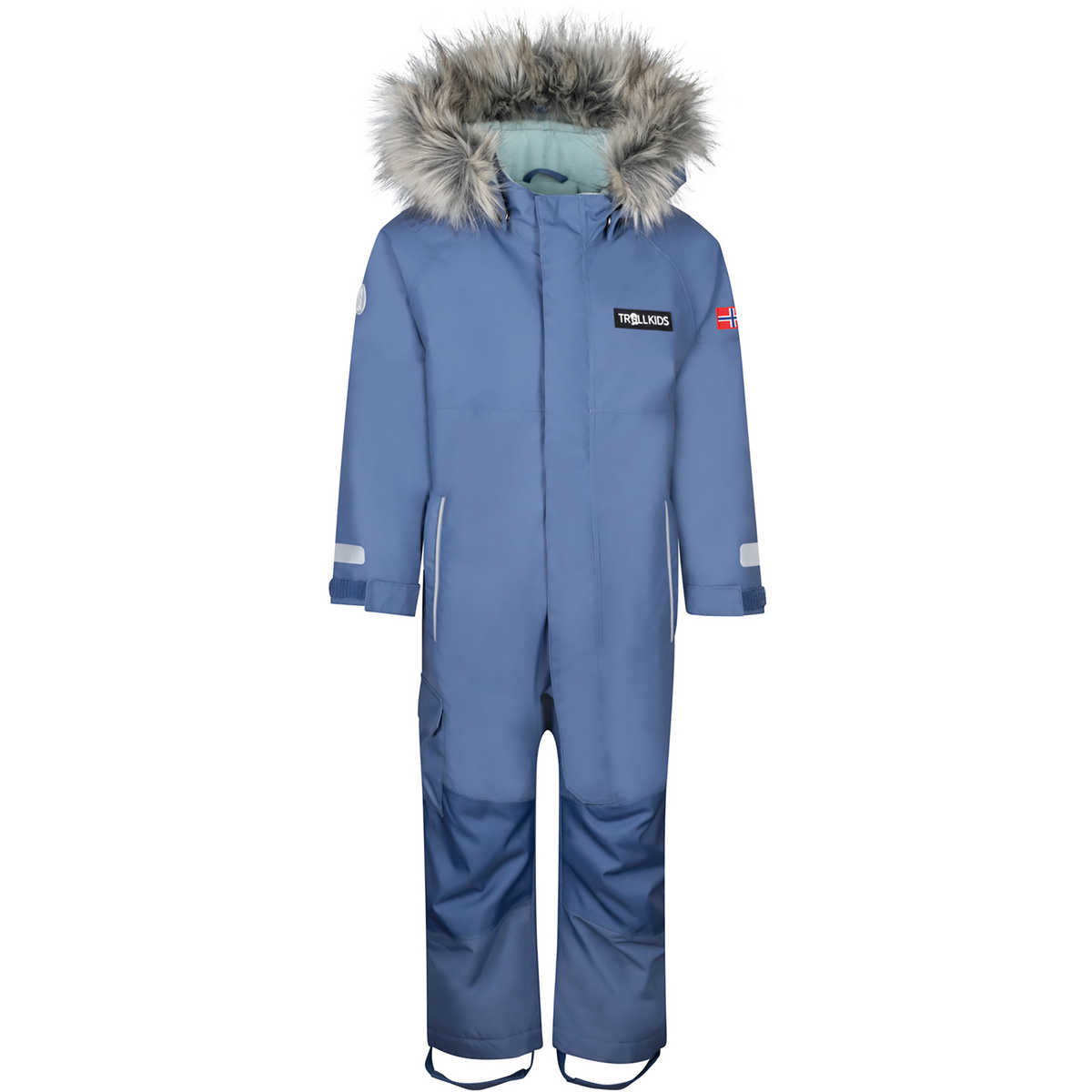 Trollkids Bambino Tuta da neve di Kirkenes (Taglia 104, Blu)
