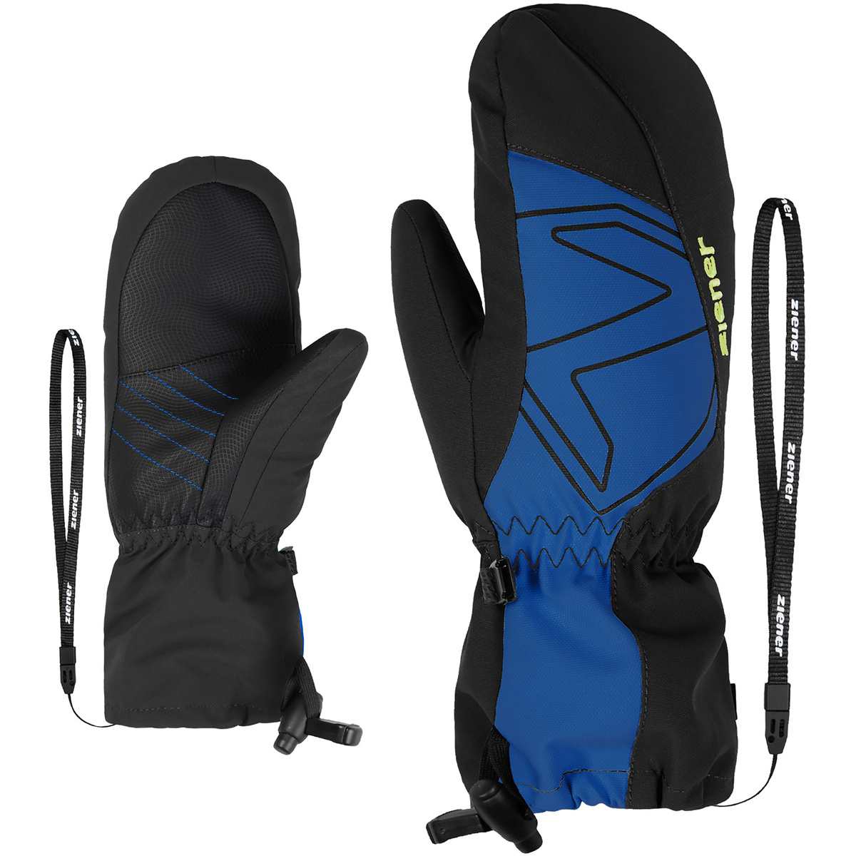 Ziener Bambino Muffole Lavalino (Taglia 4.5, Blu)