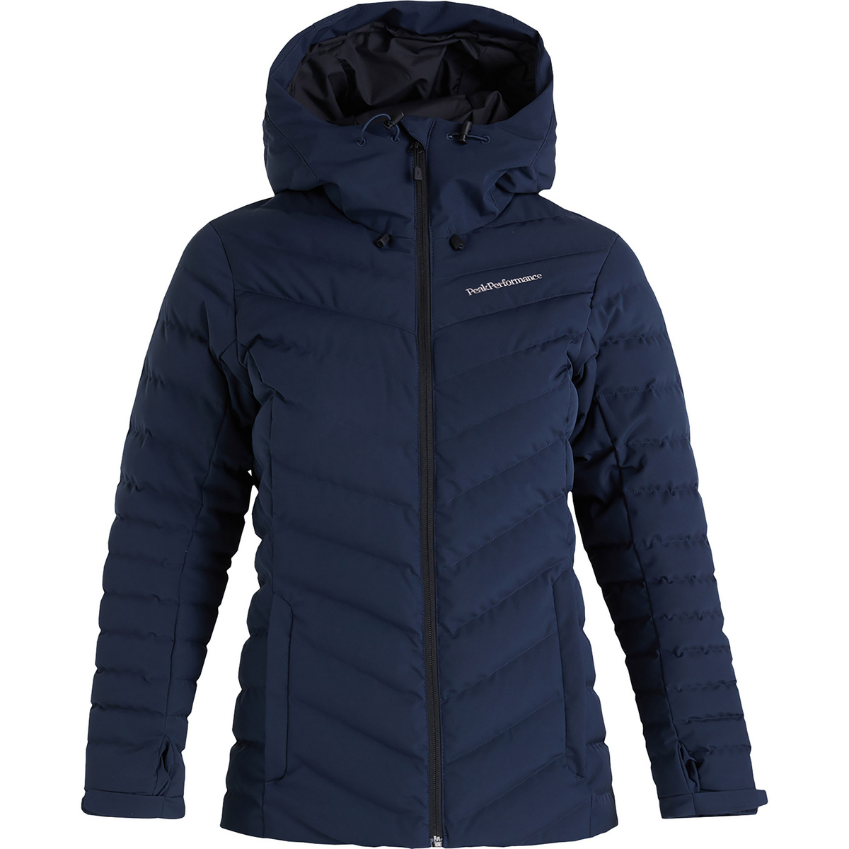 Peak Performance Damen Frost Ski Jacke (Größe S, blau)