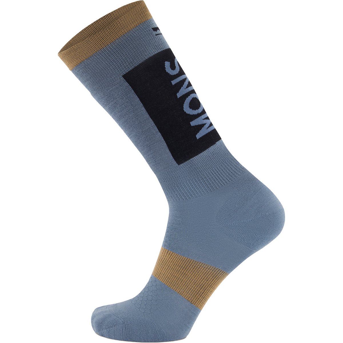 Mons Royale Atlas Merino Snow Socken (Größe 35 , blau)