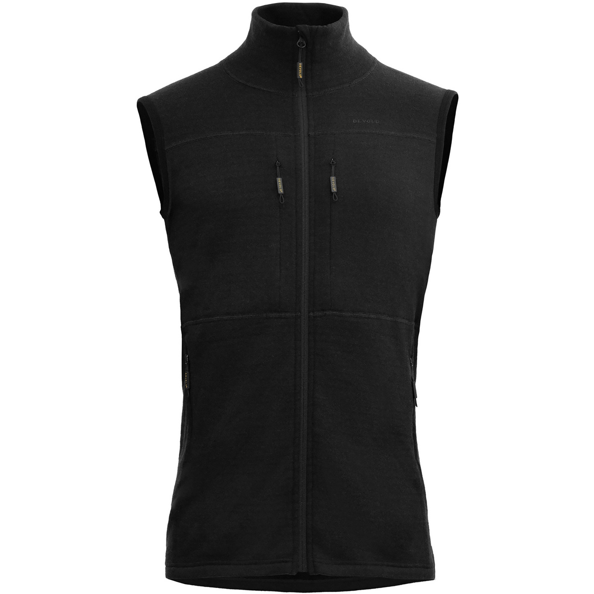 Devold Homme Gilet Egga Grid Merino (taille XL, Noir)