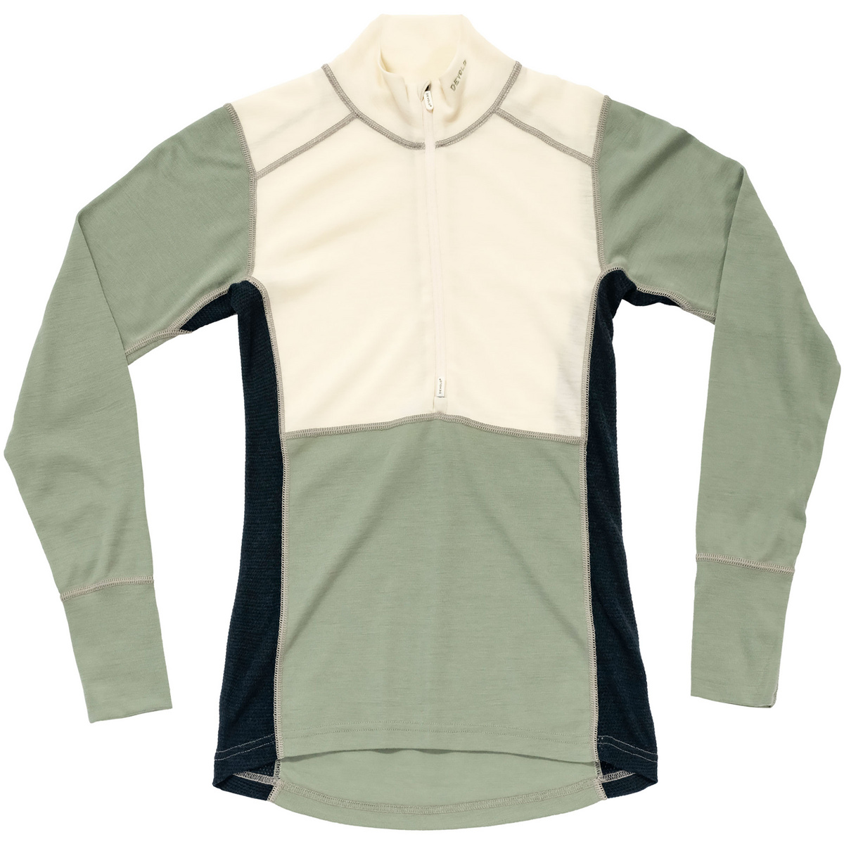Image of Devold Donna Maglia a maniche lunghe Lauparen Merino 190 Zip Neck