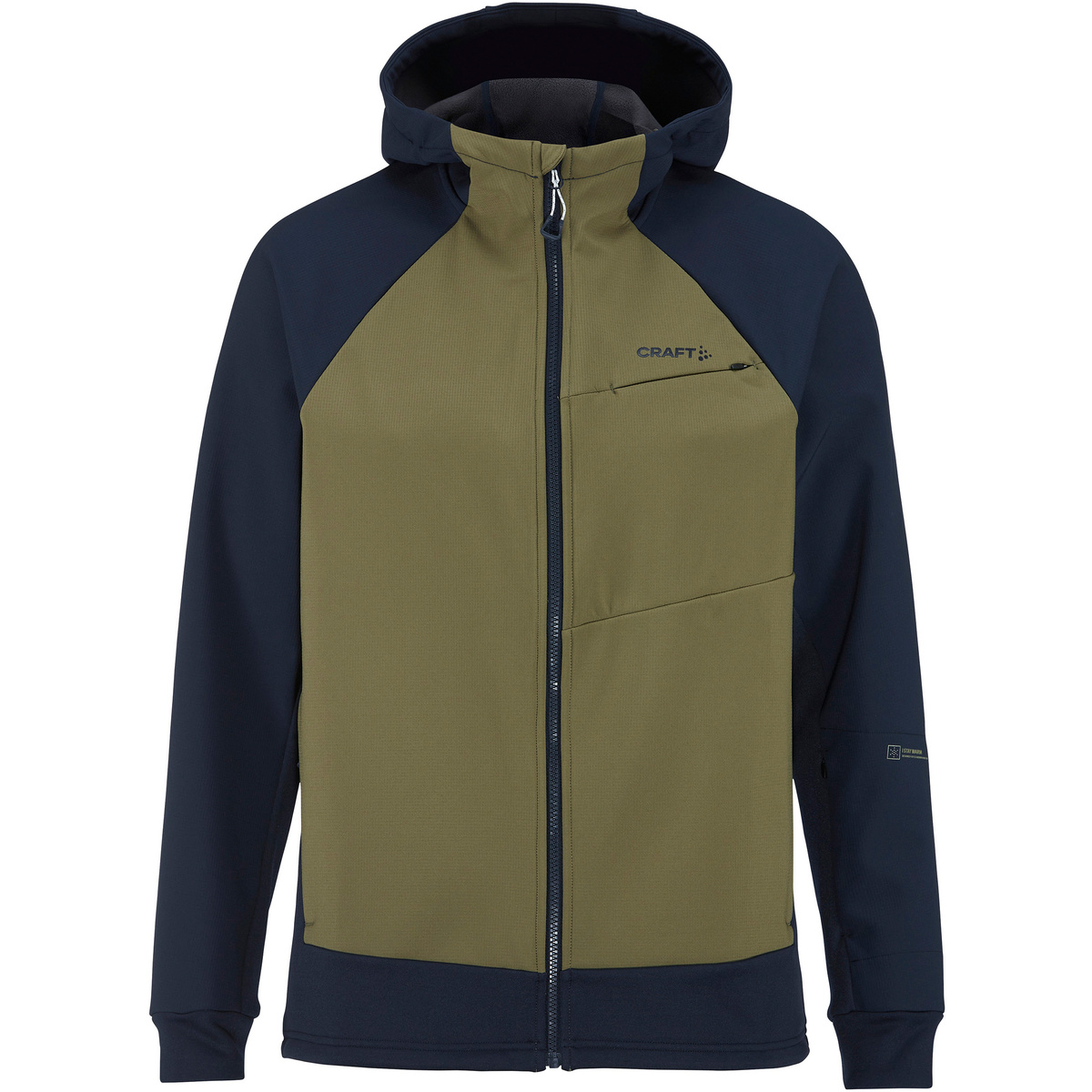 Craft Herren Adv Backcountry Hybrid Jacke (Größe XXL, oliv)