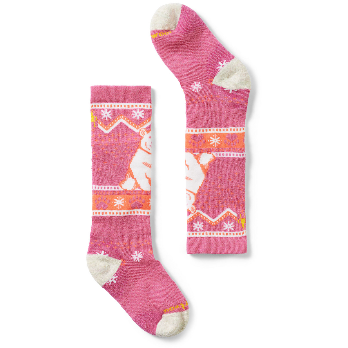 Image of Smartwool Bambino Calzini Winter Full C. Polar Bear OTC Recycled