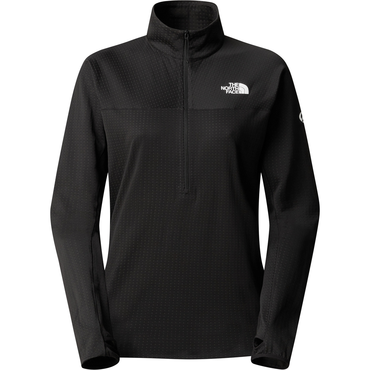 The North Face Femme Pull Summit Light 1/2 Zip (taille S, Noir)