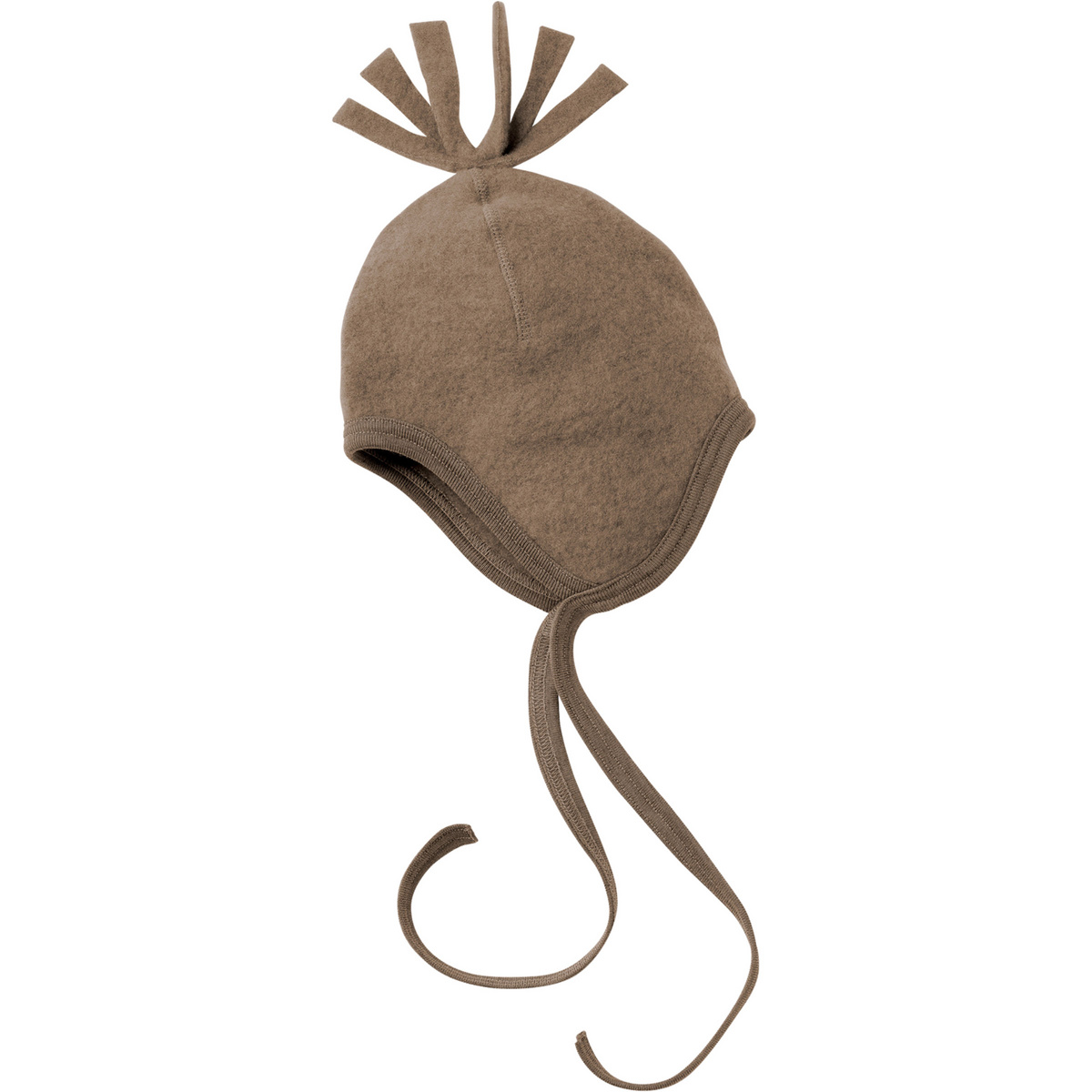 Engel Kinder Baby Mütze (Größe 74 , beige)