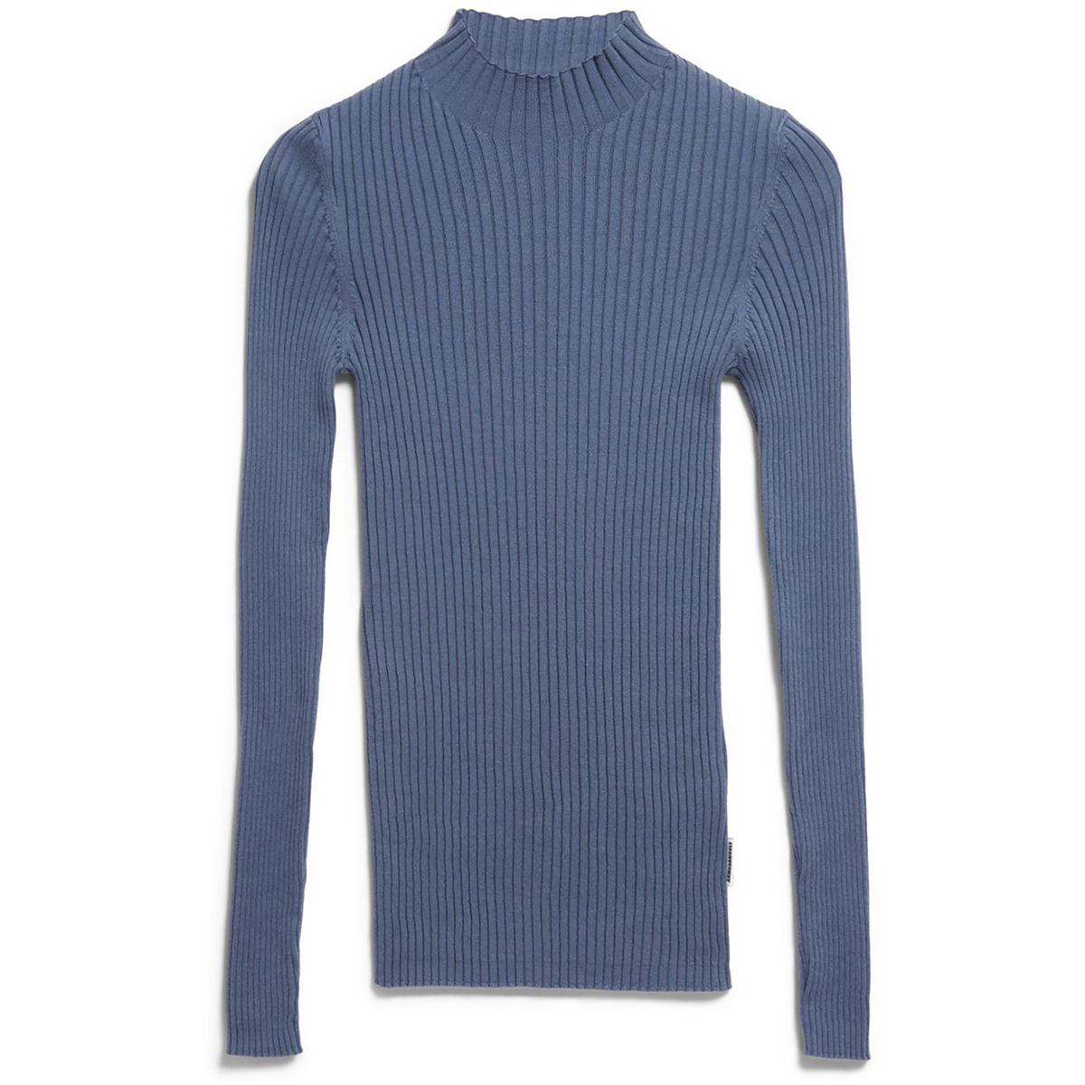 Armedangels Damen Alaania Longsleeve (Größe L, blau)