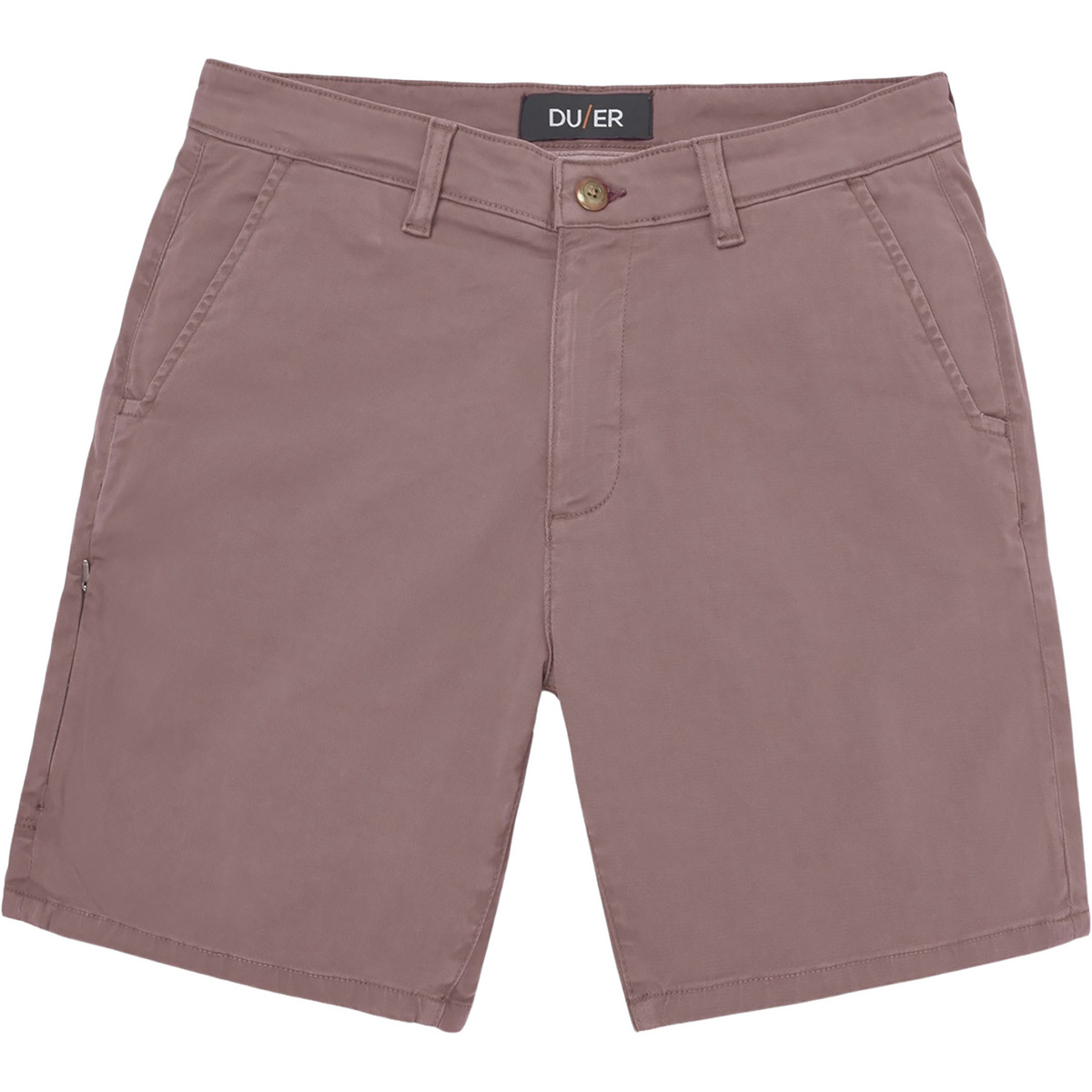 Duer Herren Live Lite Journey Shorts (Größe S, weiss)