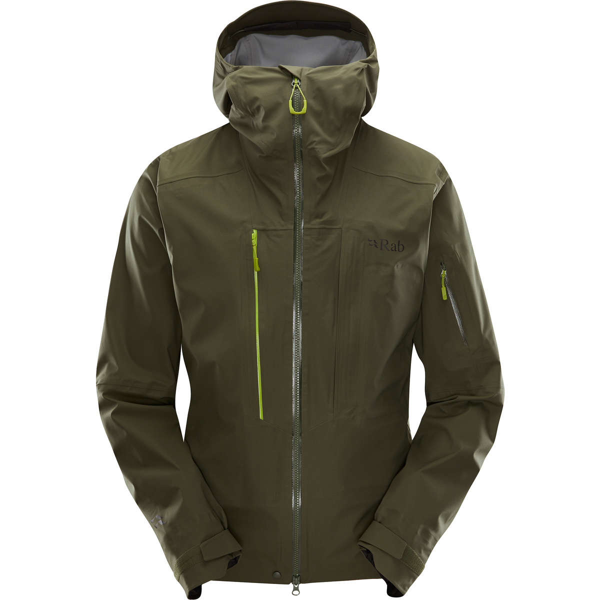 Rab Herren Khroma Kinetic Jacke (Größe M, oliv)