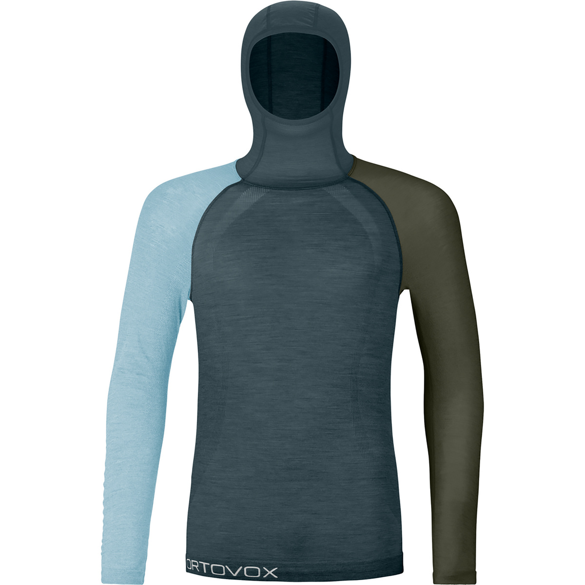 Ortovox Homme Sweat à capuche 120 Comp Light (taille L, Gris)