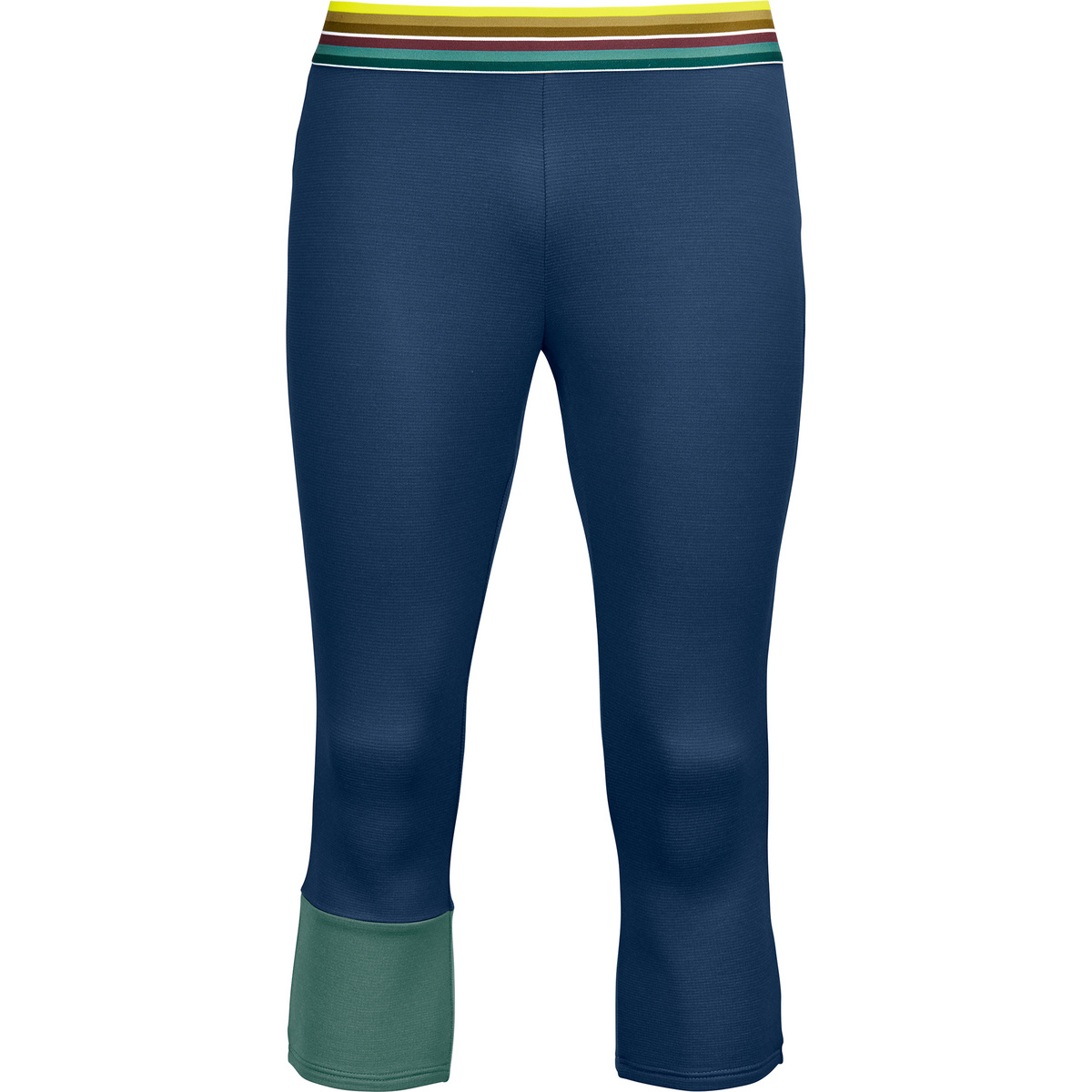 Ortovox Uomo Leggings Fleece Light Short (Taglia XXL, Blu)