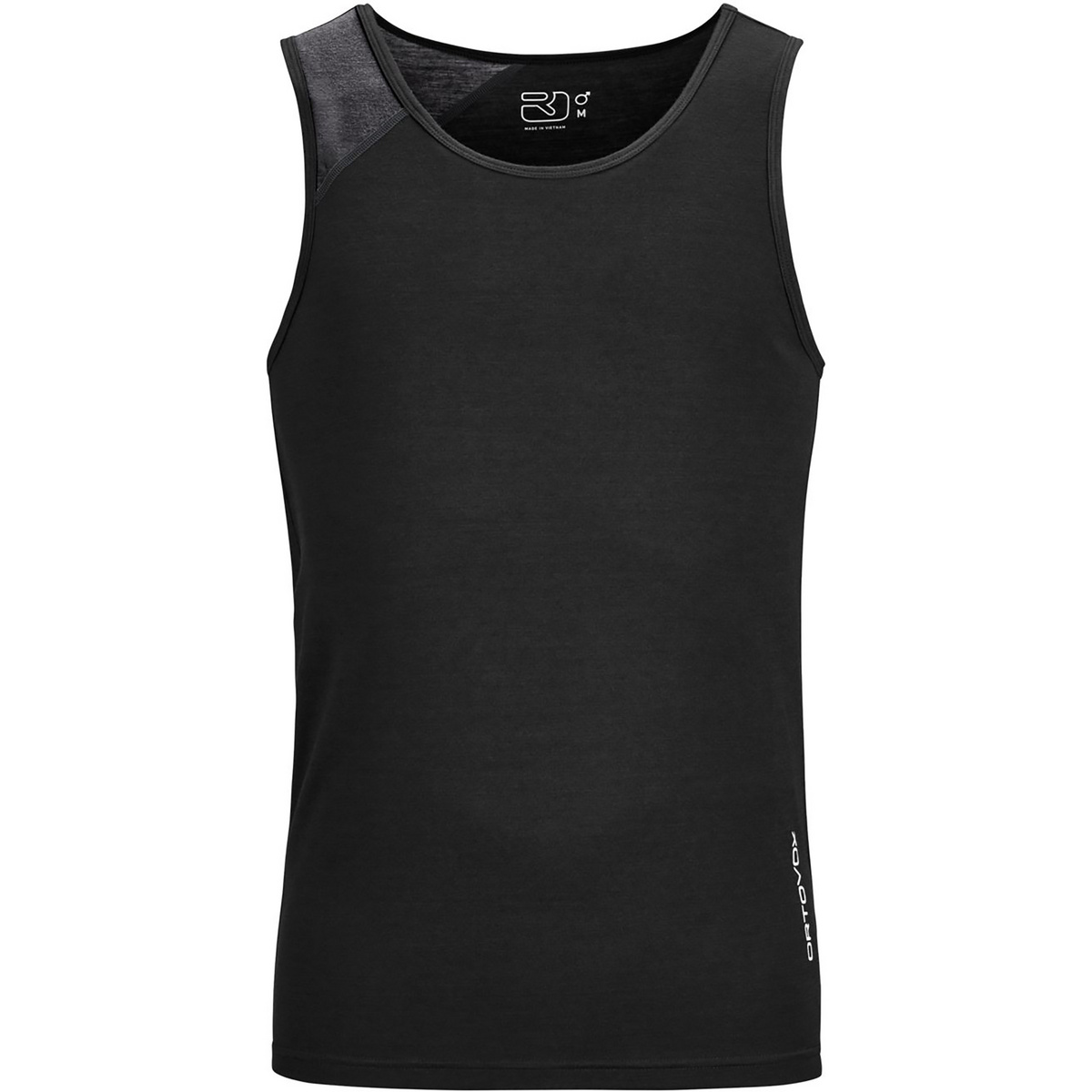 Ortovox Uomo Canotta 150 Essential (Taglia S, Nero)