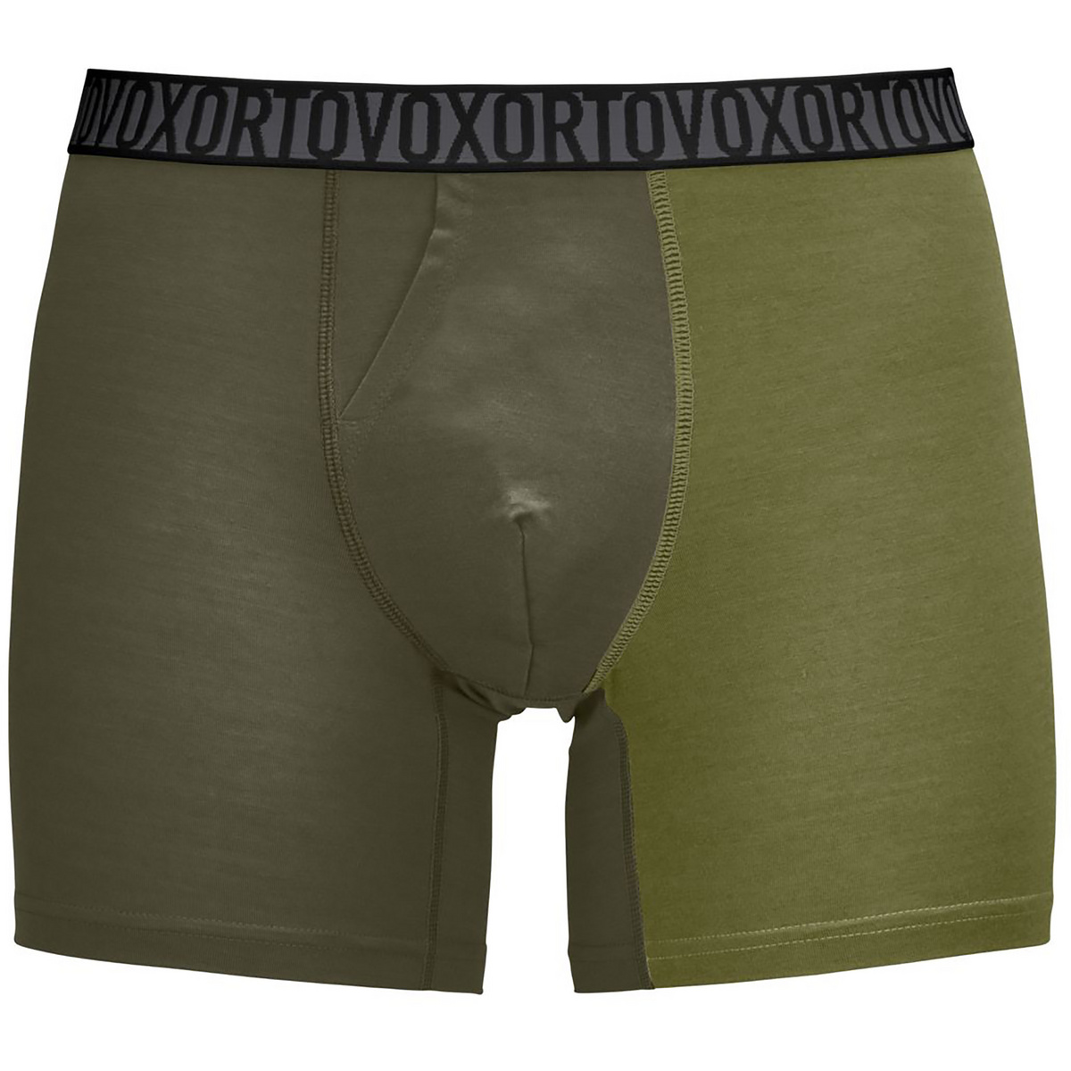 Ortovox Uomo Boxer 150 Essential Briefs (Taglia M, Verde oliva)