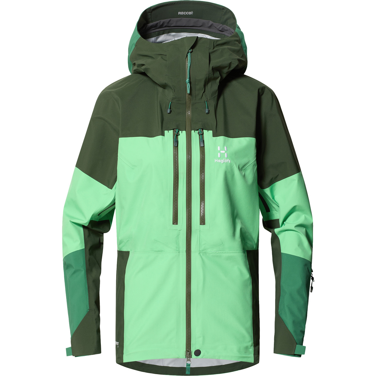 Haglöfs Damen Spitz GTX Pro Jacke (Größe XS, gruen)