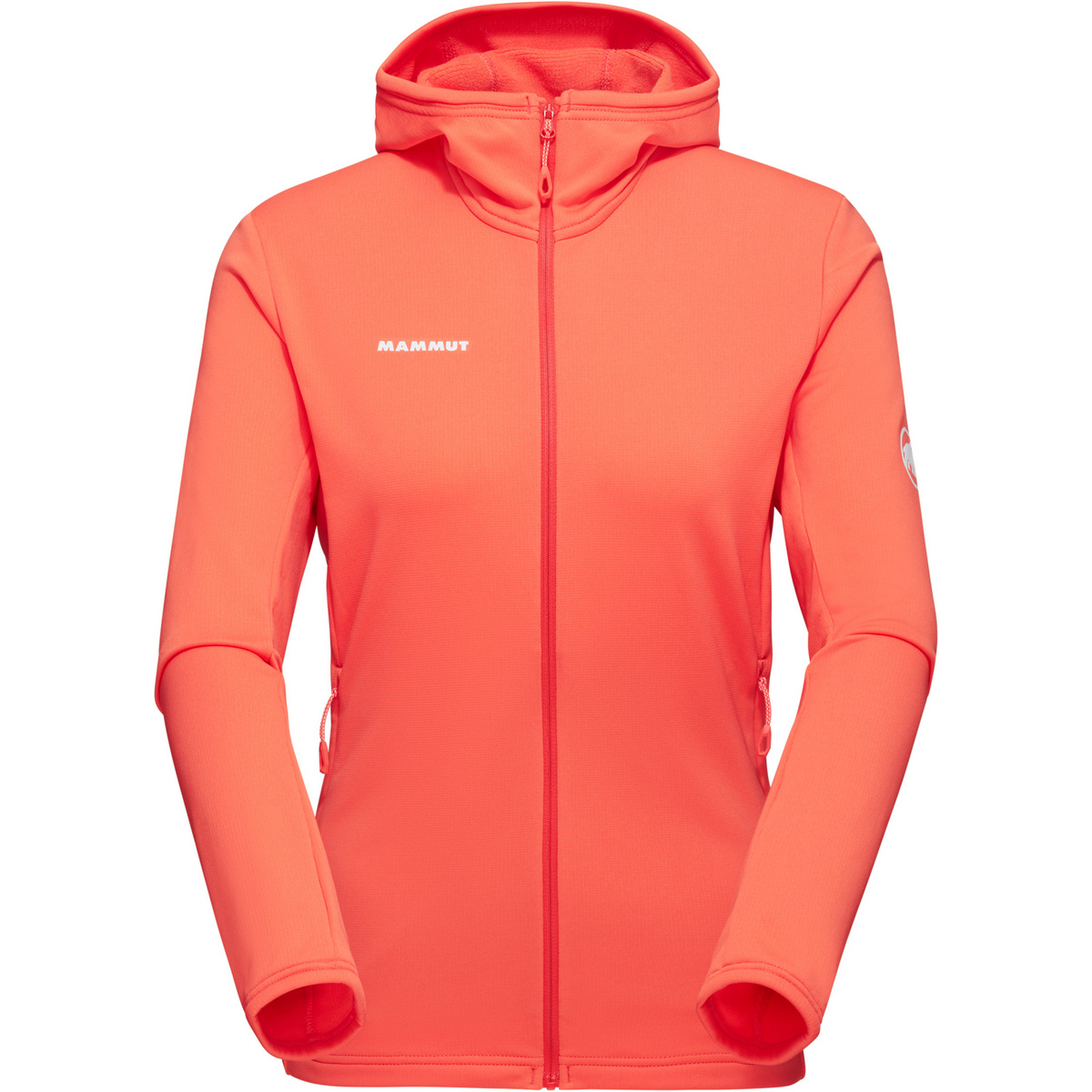 Mammut Damen Aconcagua Light ML Hoodie Jacke (Größe S, orange)