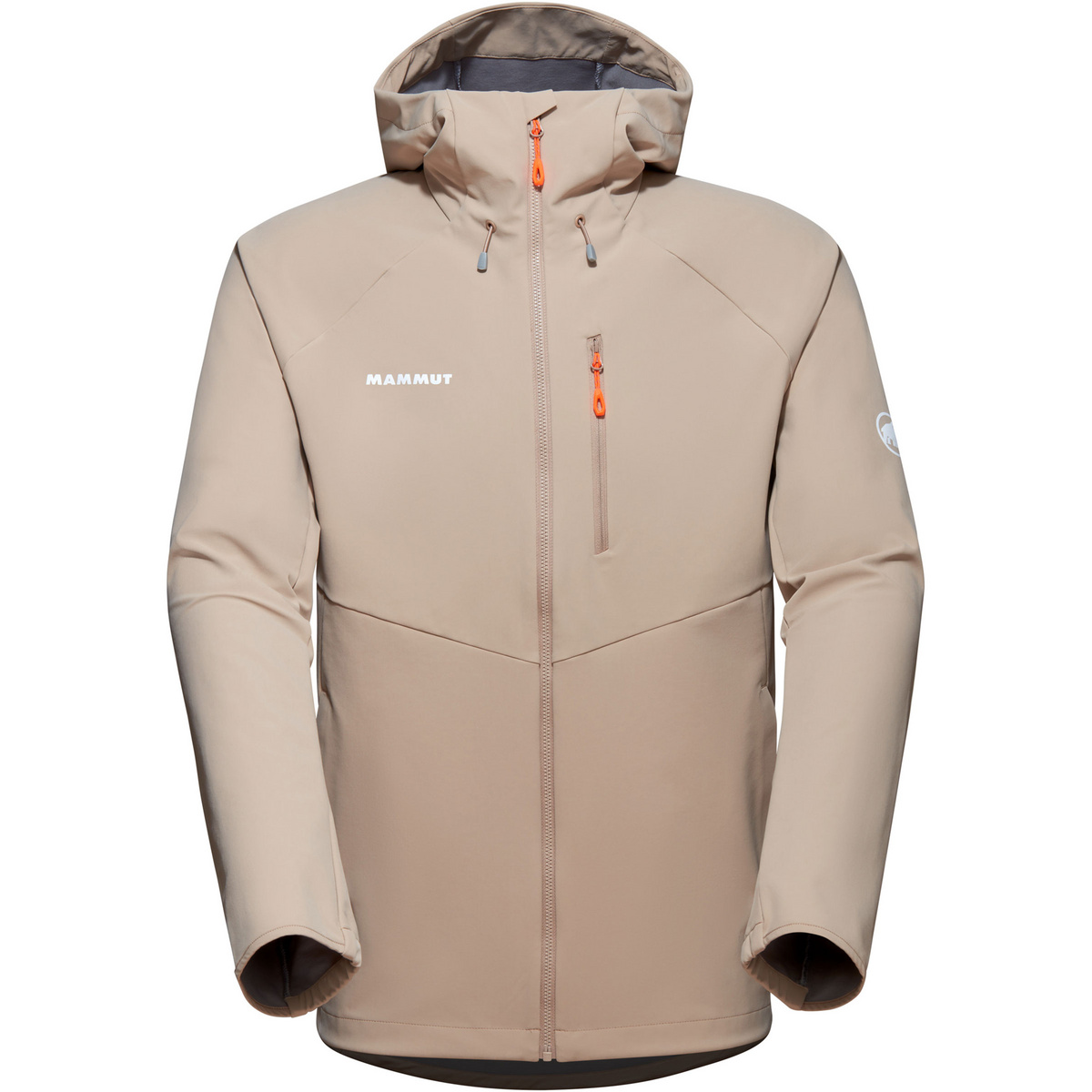Mammut Herren Ultimate Comfort So Hoodie Jacke (Größe XL, beige)