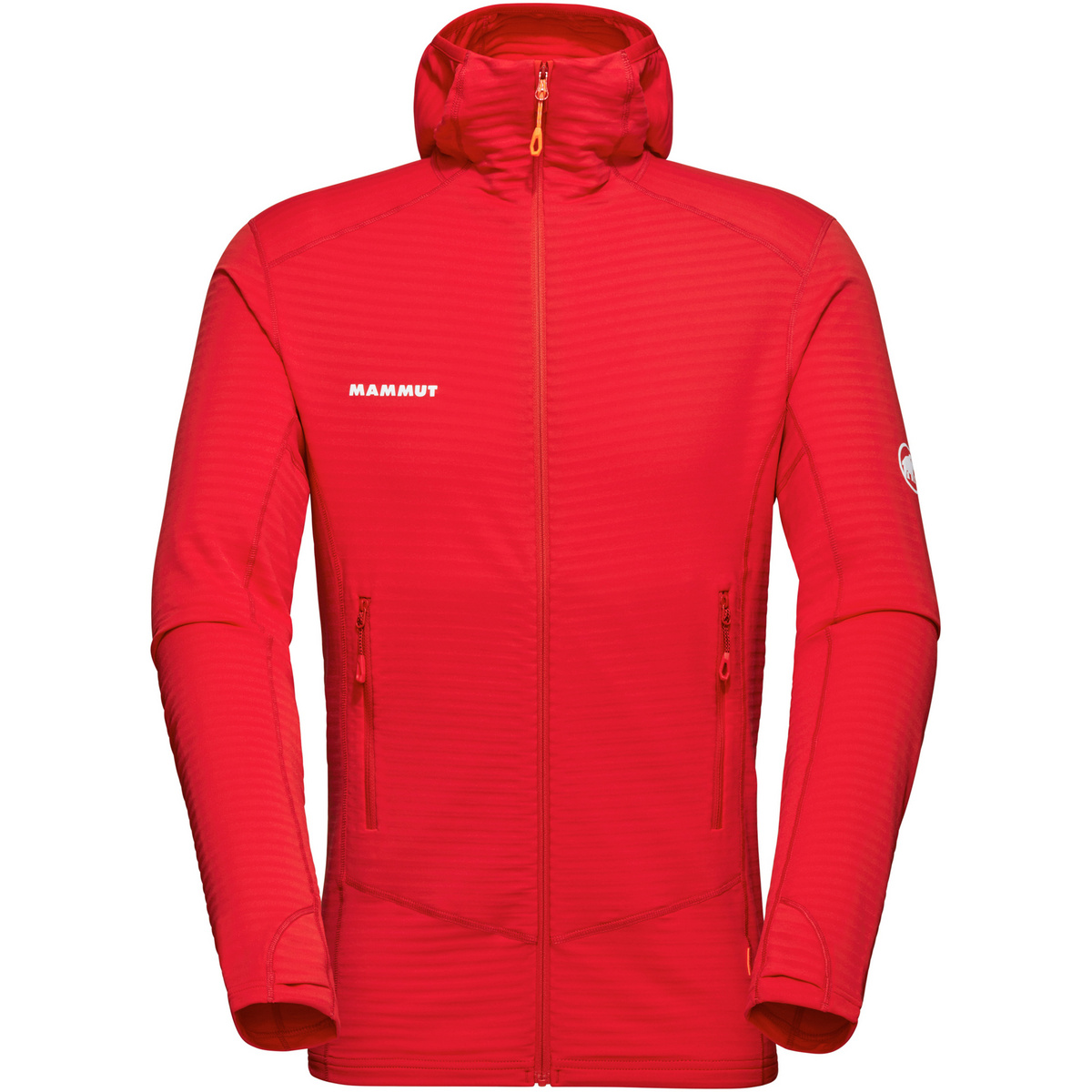 Mammut Uomo Giacca con cappuccio Taiss Light ML (Taglia S, Rosso)