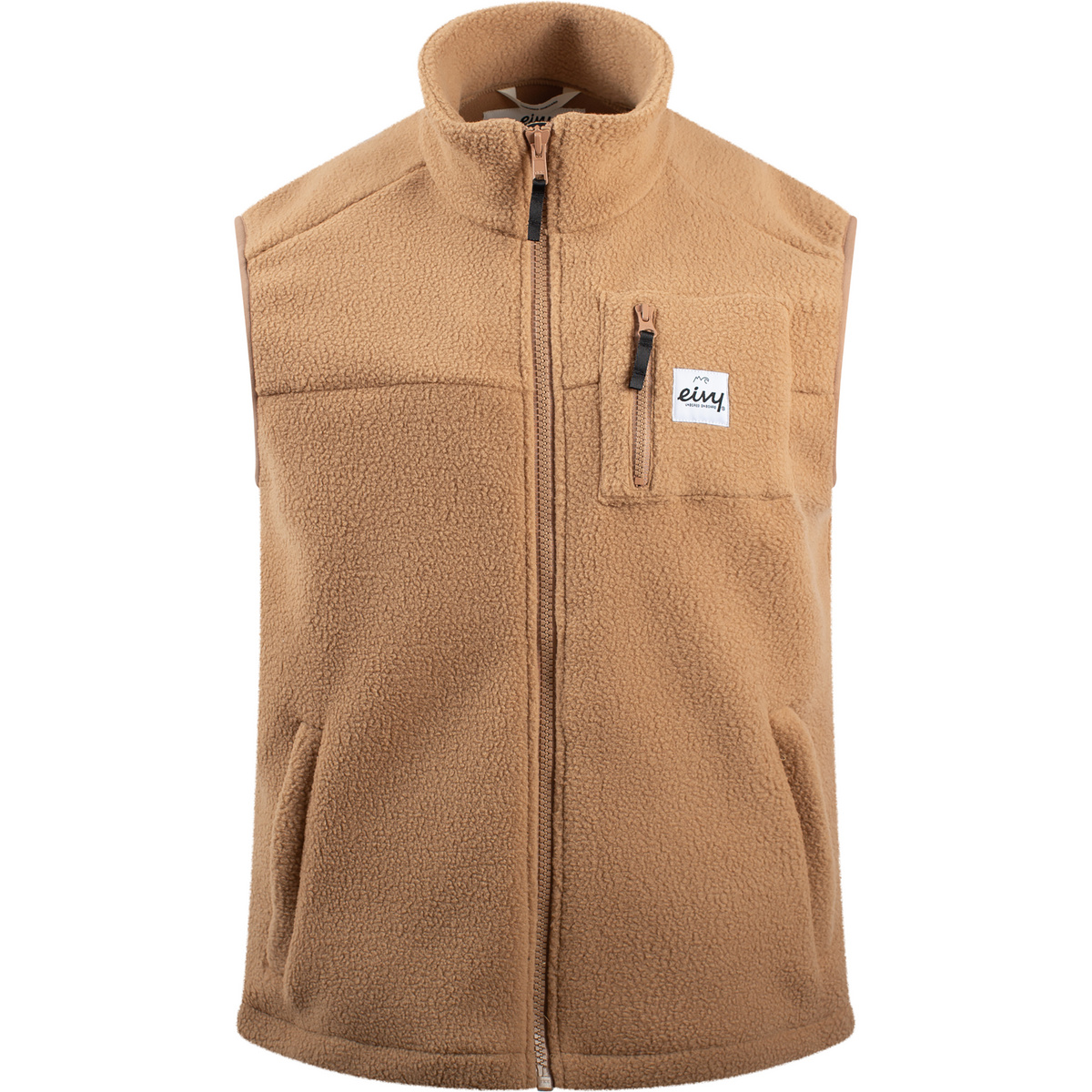 Eivy Damen Lumberjackie Sherpa Weste (Größe M, braun)