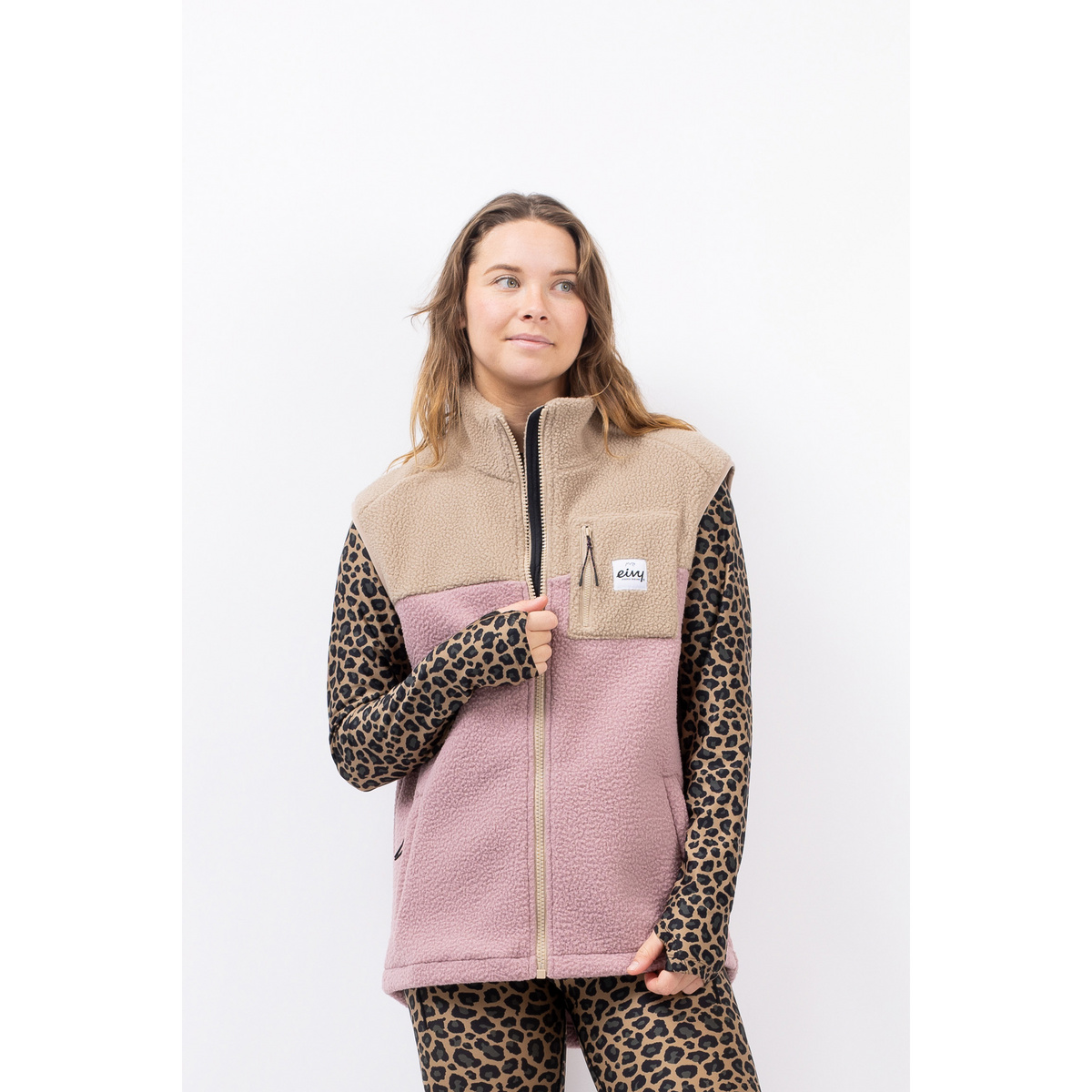 Image of Eivy Donna Gilet Lumberjackie Sherpa