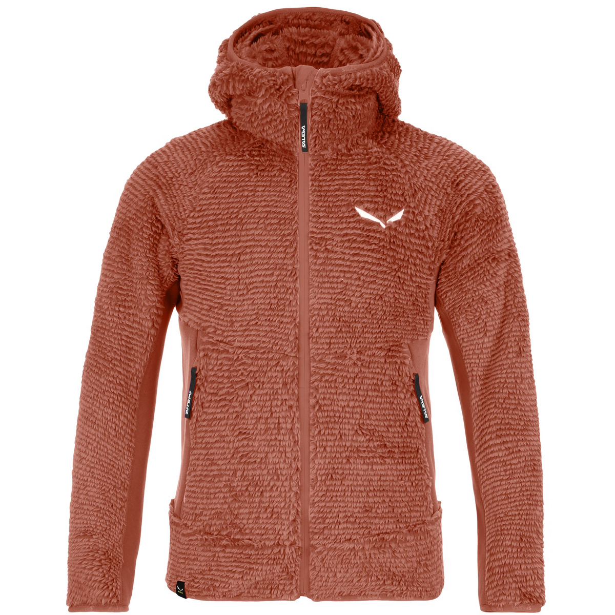 Salewa Kinder Puez Highloft 2 PL HD Jacke (Größe 140, rot)
