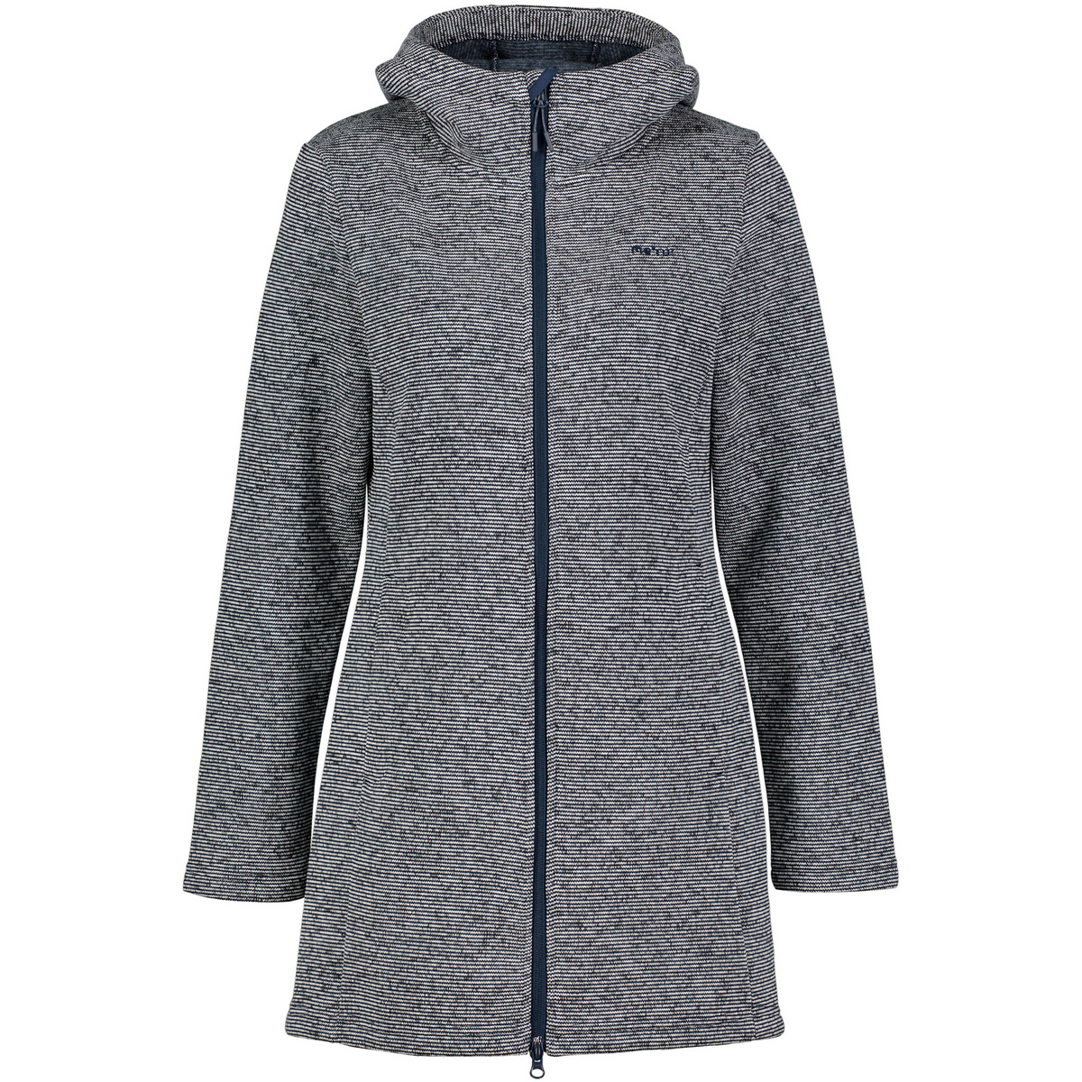 Meru Femme Manteau Bergen (taille S, Bleu)