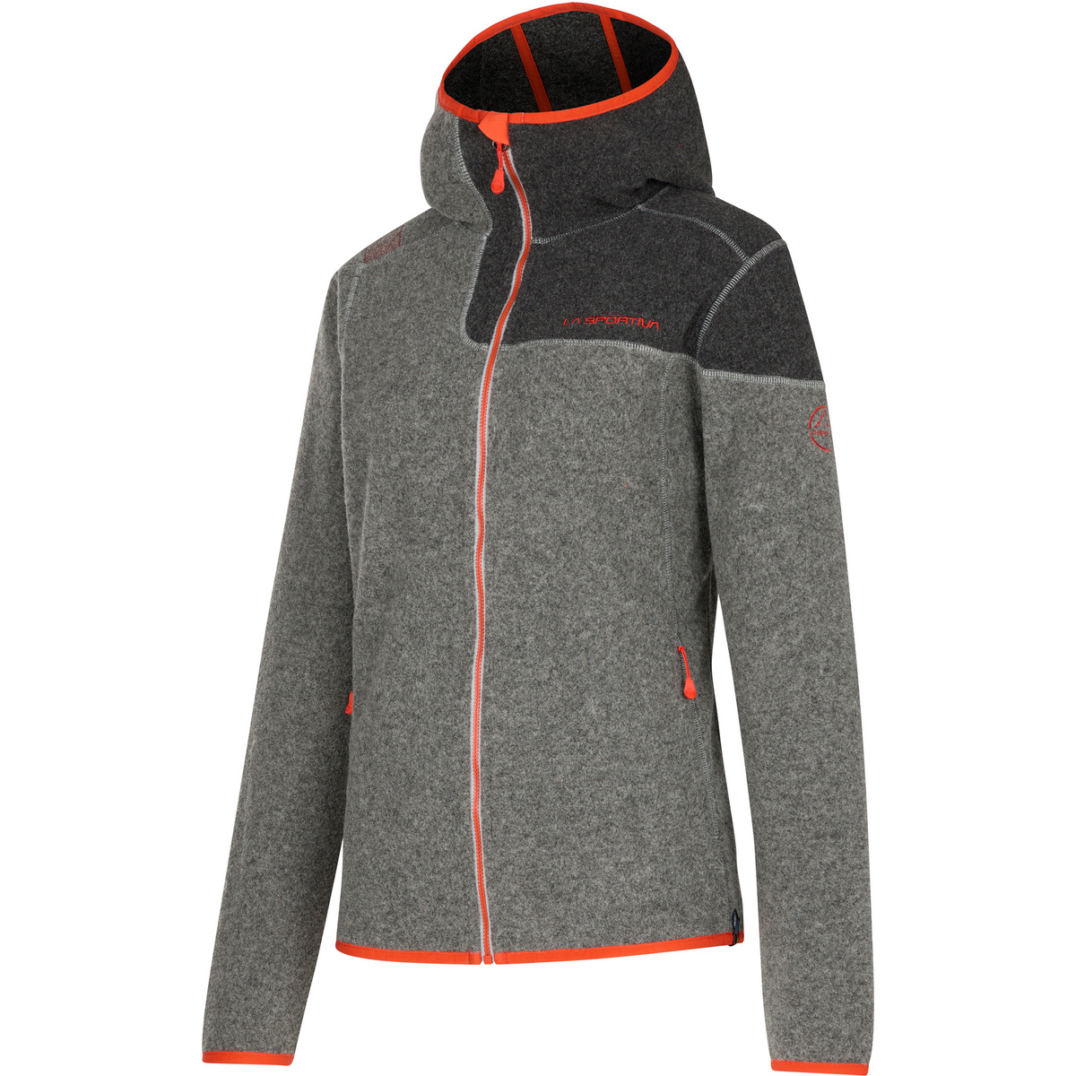 La Sportiva Damen Iride Hoodie Jacke (Größe XL, grau)