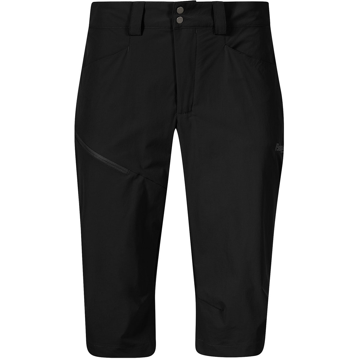 Bergans Donna Pantaloncini Vandre Light Softshell (Taglia L , Nero)