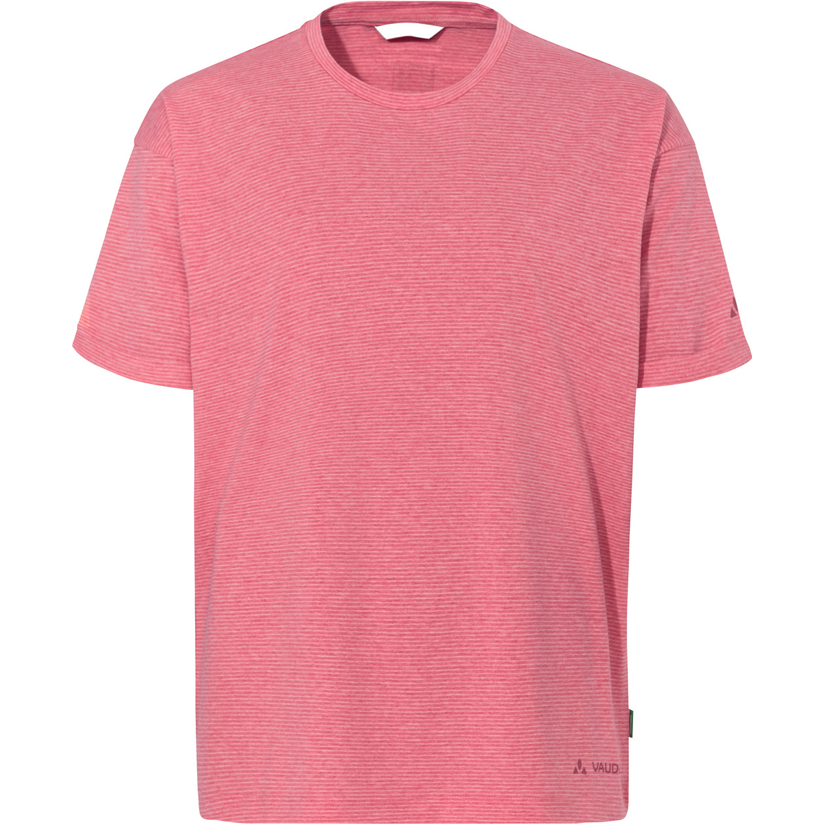 Vaude Damen Mineo Striped T-Shirt (Größe M, rot)