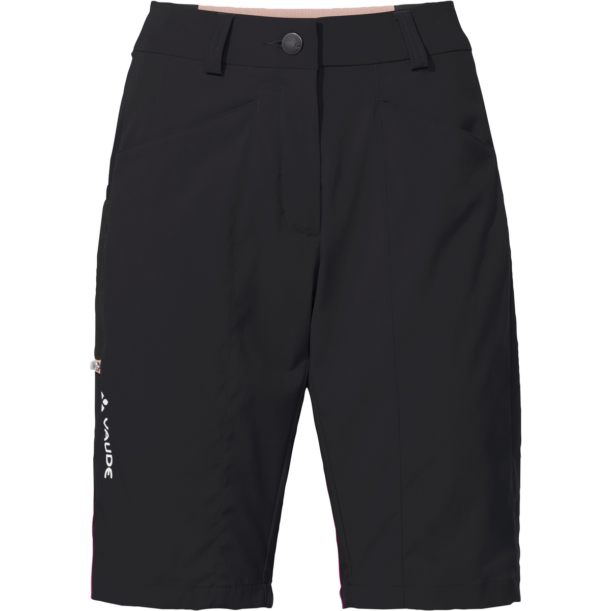 Vaude Donna Pantaloncini bermuda Elope (Taglia XS, Nero)