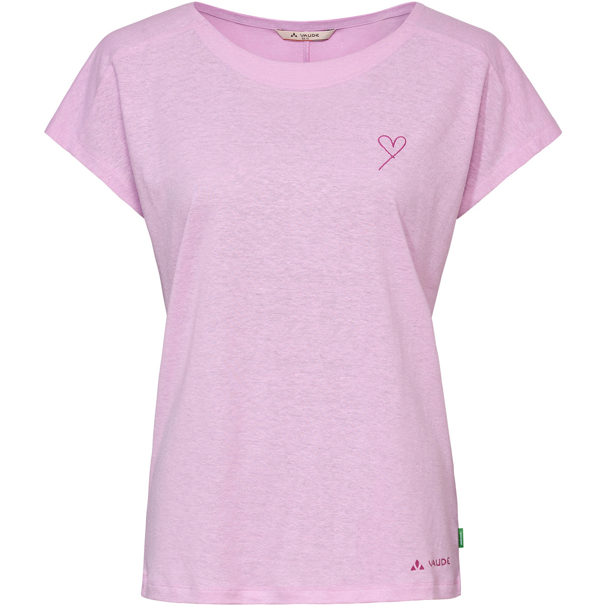Vaude Damen Neyland T-Shirt (Größe XXS, rosa)
