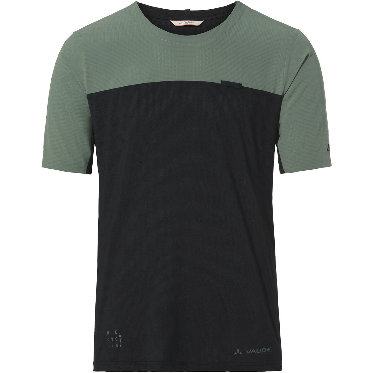 Vaude Uomo Maglia ciclismo Kuro II (Taglia XL, Verde)
