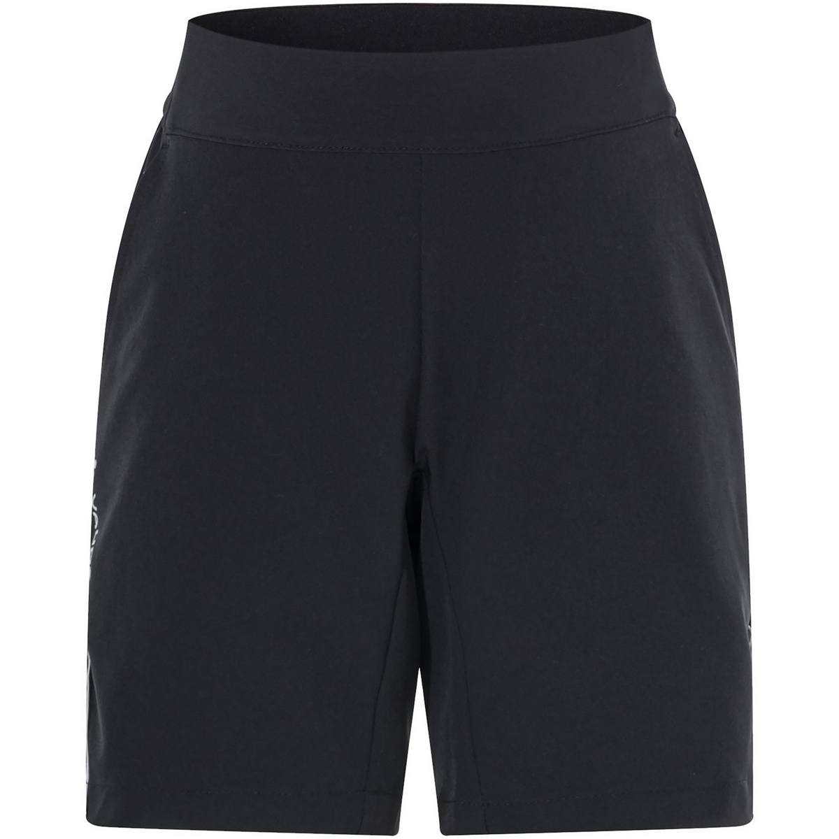 Vaude Bambino Pantaloncini ciclismo Qimsa Stretch (Taglia 122 , Nero)