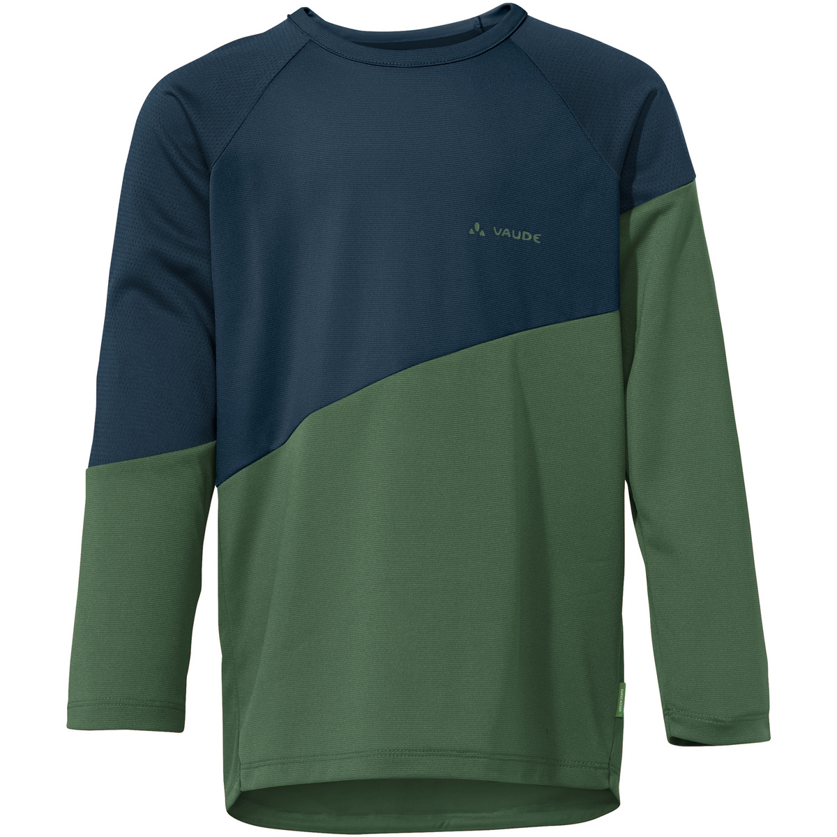 Vaude Bambino Maglia a maniche lunghe Moab (Taglia 110 , Verde)
