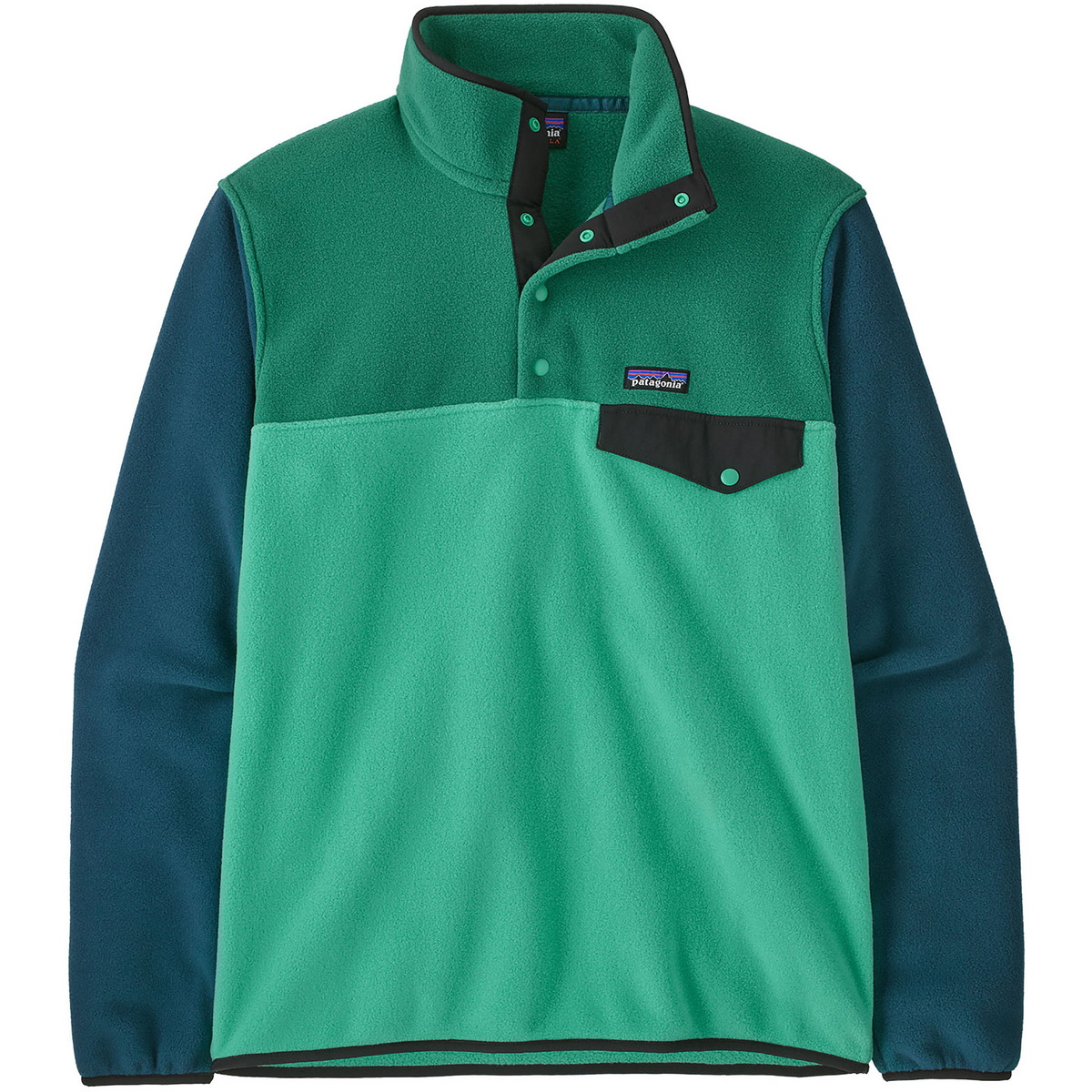 Patagonia Herren LW Synch Snap-T Pullover (Größe S, gruen)