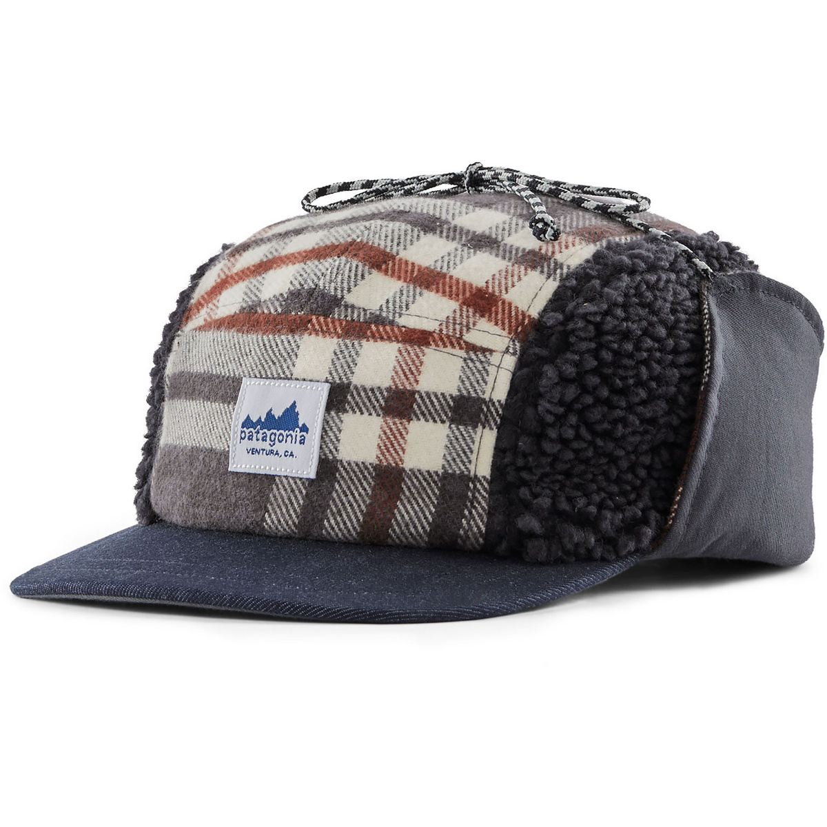 Patagonia Range Earflap Cap (Größe S, blau)