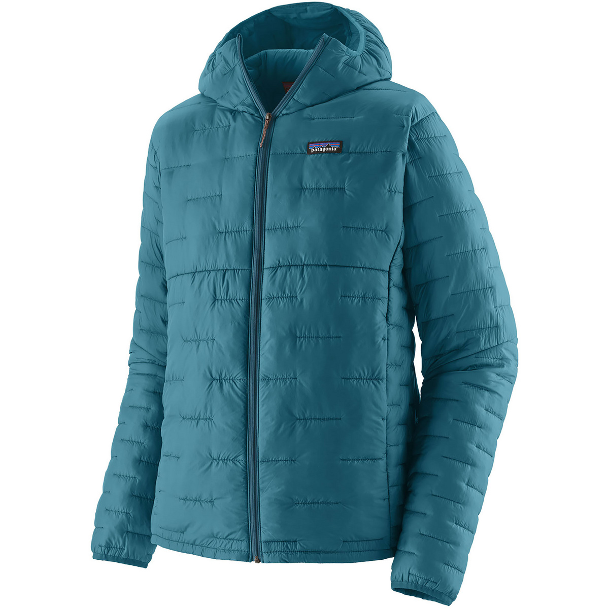 Patagonia Herren Micro Puff Hoodie Jacke (Größe XXL, blau)