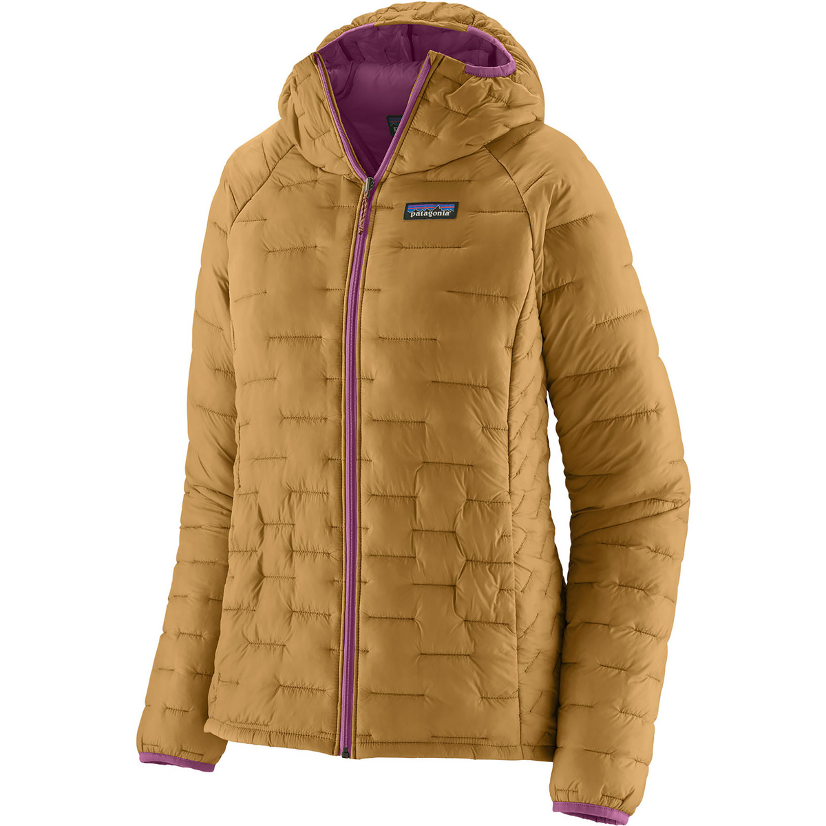 Patagonia Damen Micro Puff Hoodie Jacke (Größe XS, braun)