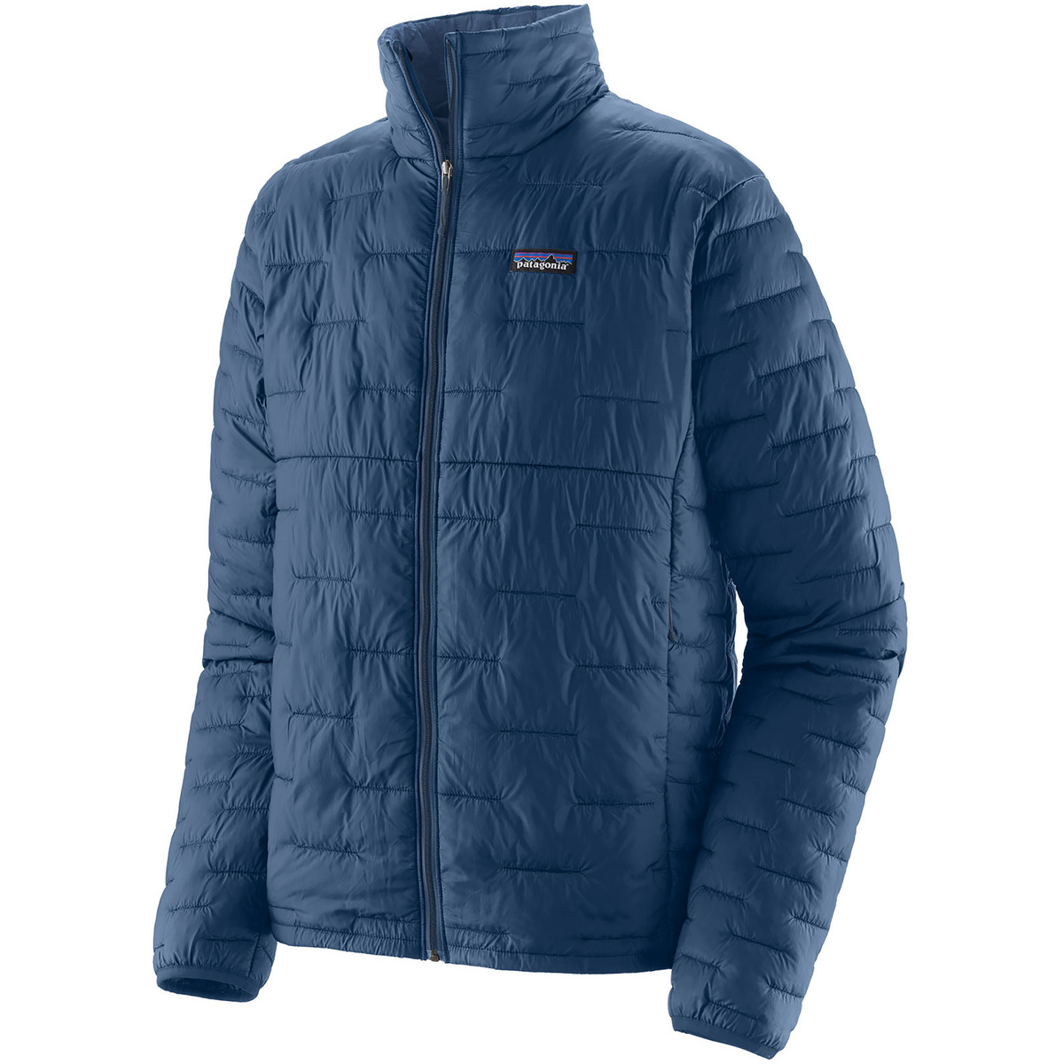 Patagonia Herren Micro Puff Jacke (Größe L, blau)