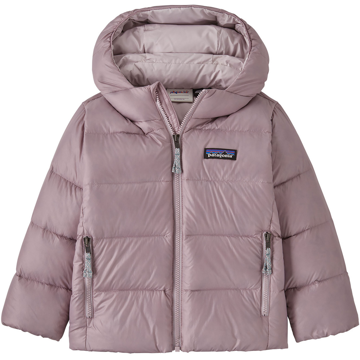 Patagonia Kinder Baby Hi-Loft Down Hoodie Jacke (Größe 84, lila)