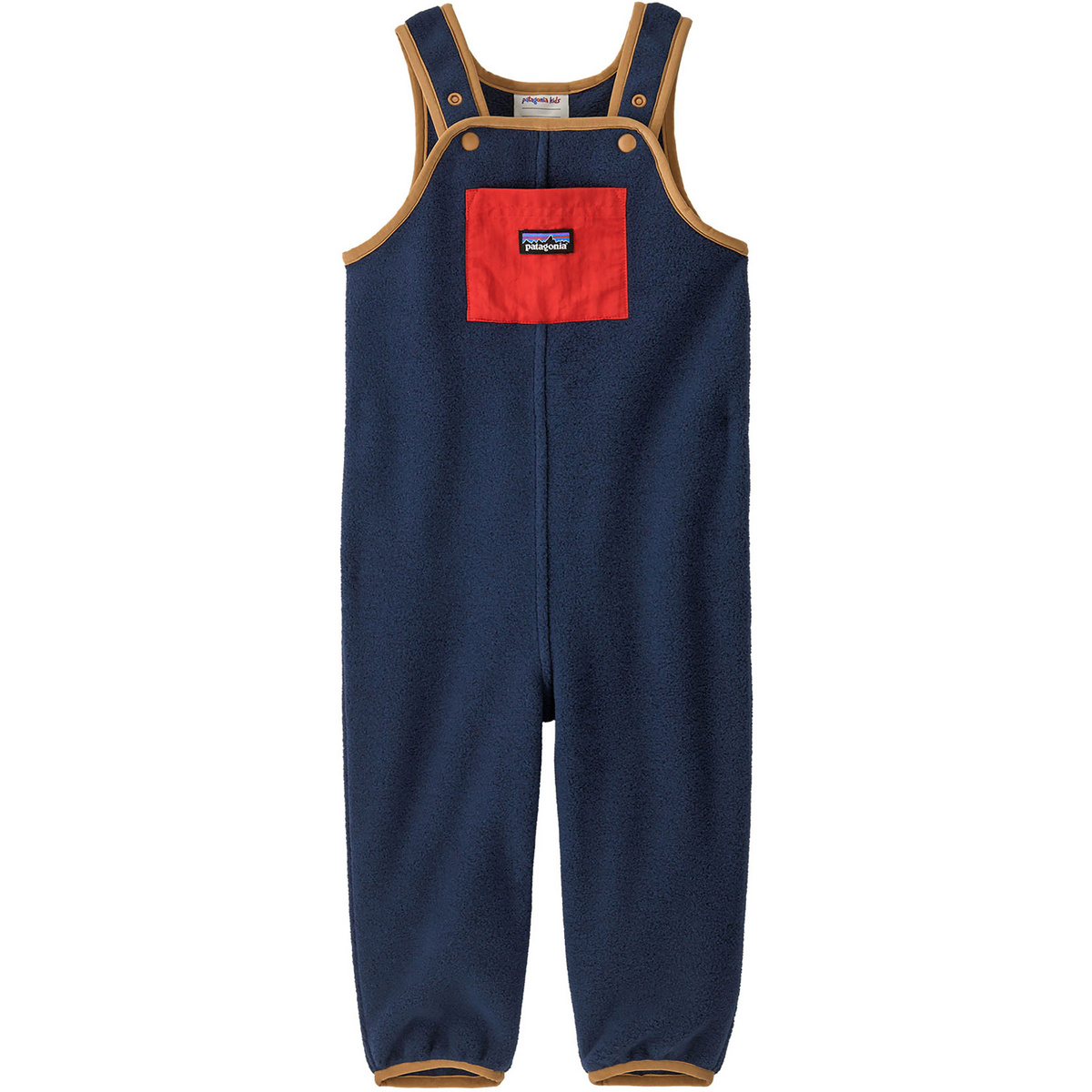 Patagonia Bambino Salopette Baby Synch (Taglia 89, Blu)