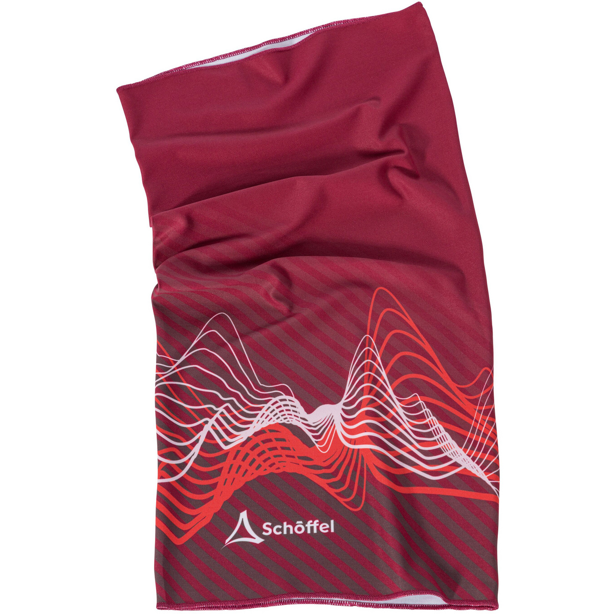 Schöffel Serviette tubulaire Masua (taille ONE SIZE, Rouge)