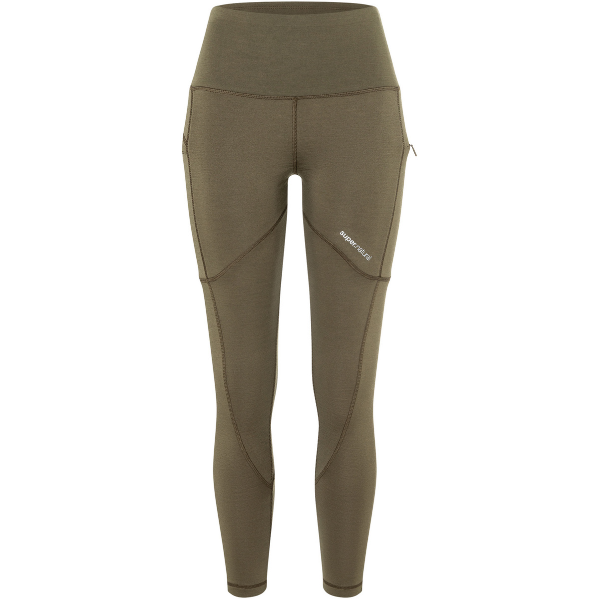 Super.Natural Damen Alpine Active Tights (Größe XS, grau)