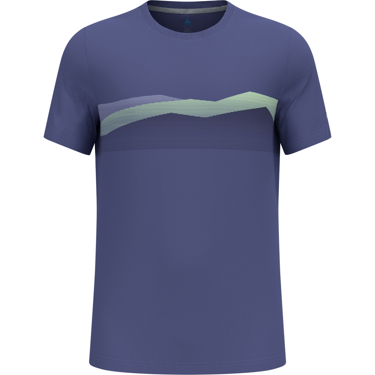 Odlo Herren F-Dry Ridgeline T-Shirt (Größe L, blau)