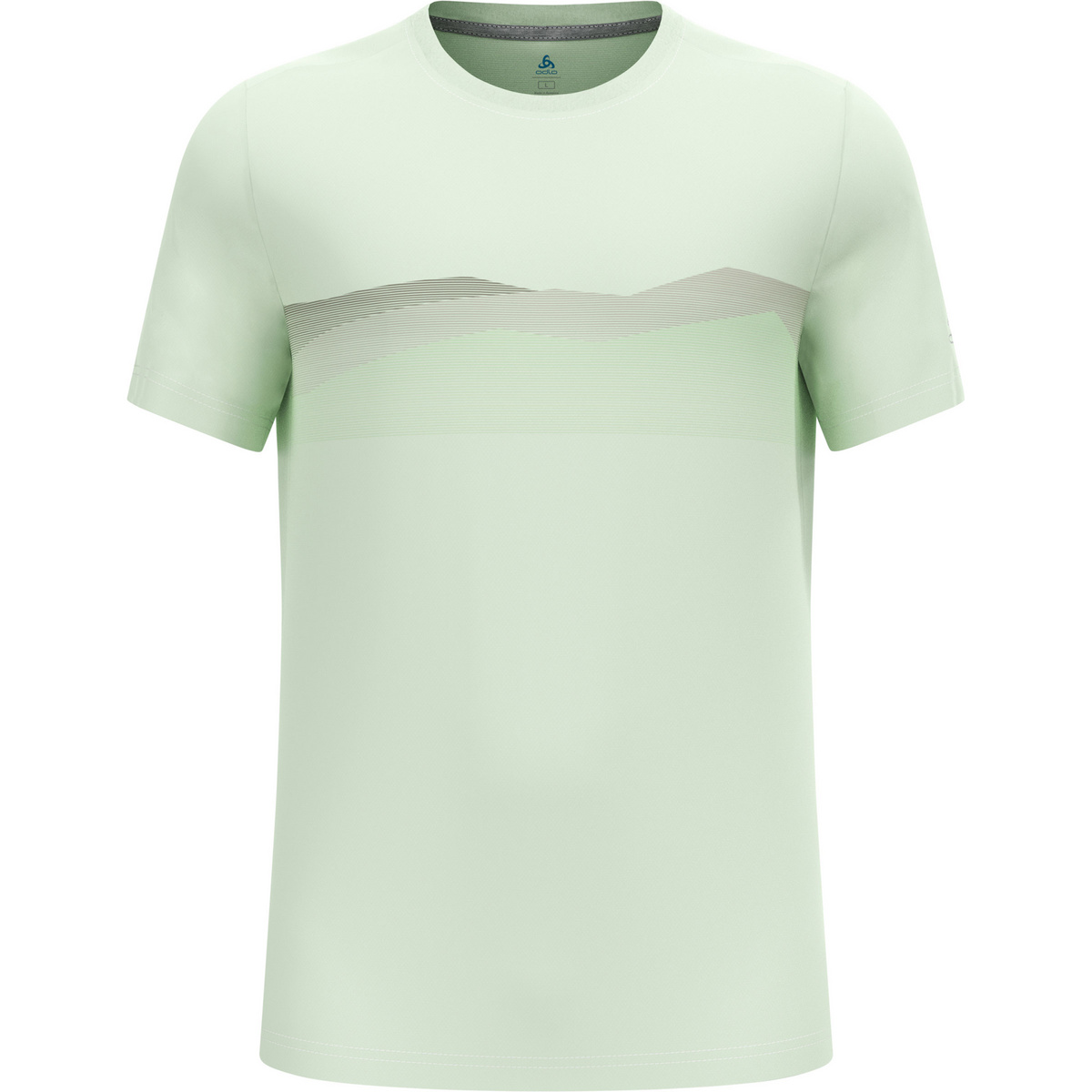 Odlo Uomo Maglietta F-Dry Ridgeline (Taglia XL, Verde)
