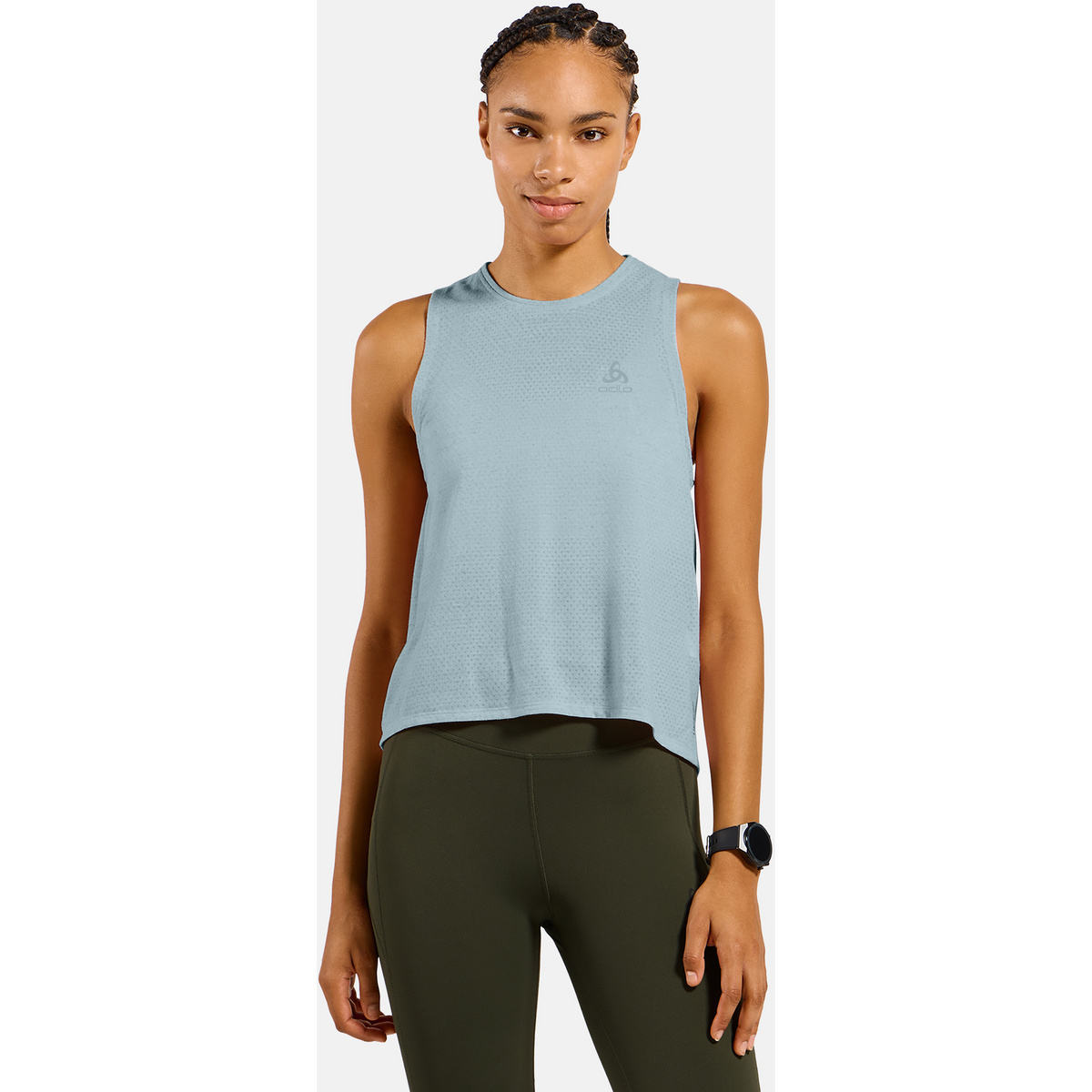 Odlo Damen Active 365 Linencool Top (Größe L, blau)