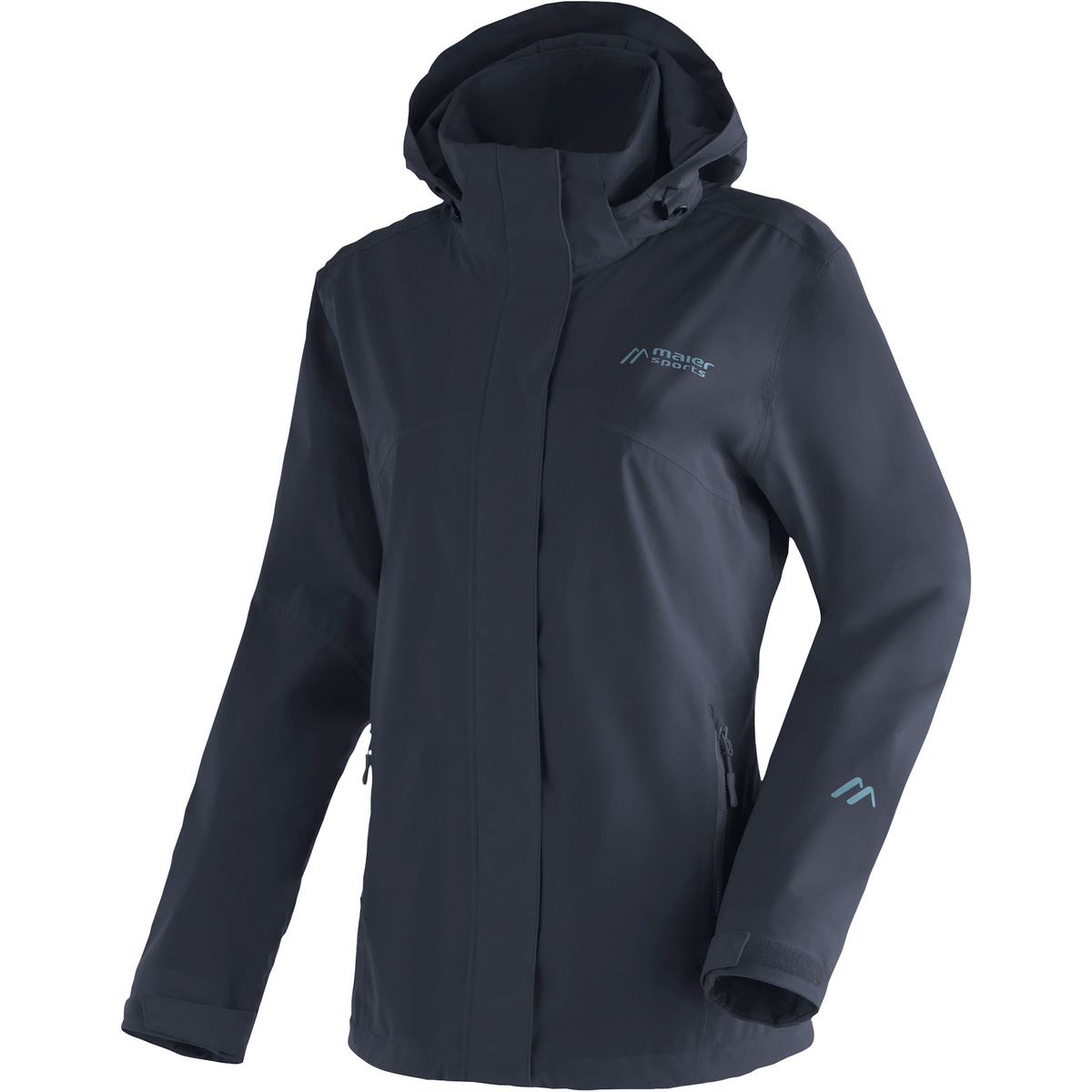 Maier Sports Damen Metor Sustain Jacke (Größe L, blau)