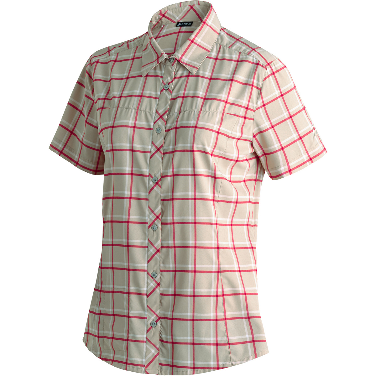 Maier Sports Damen Kendra Bluse (Größe 4XL, beige)