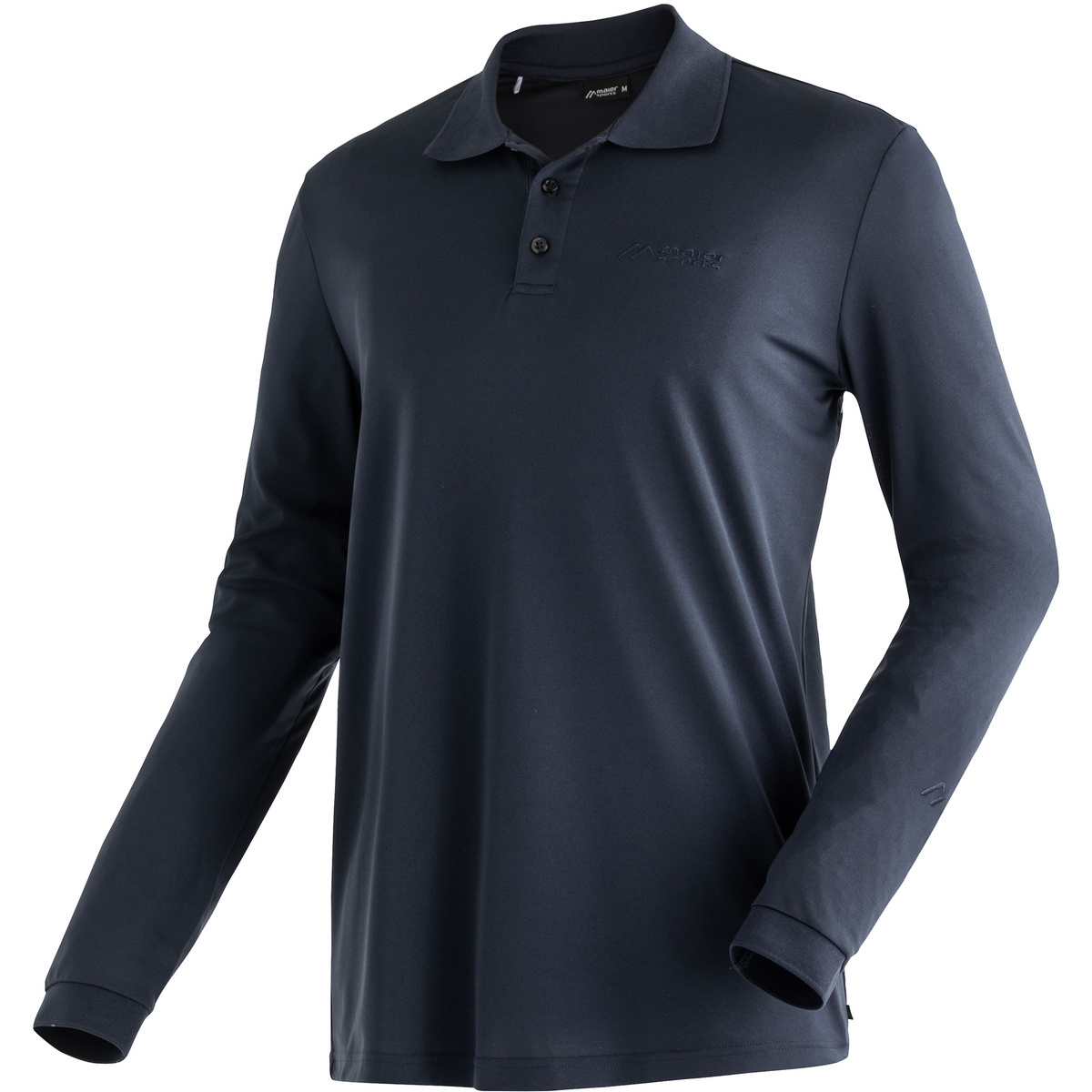 Image of Maier Sports Herren Ulrich Polo Longsleeve